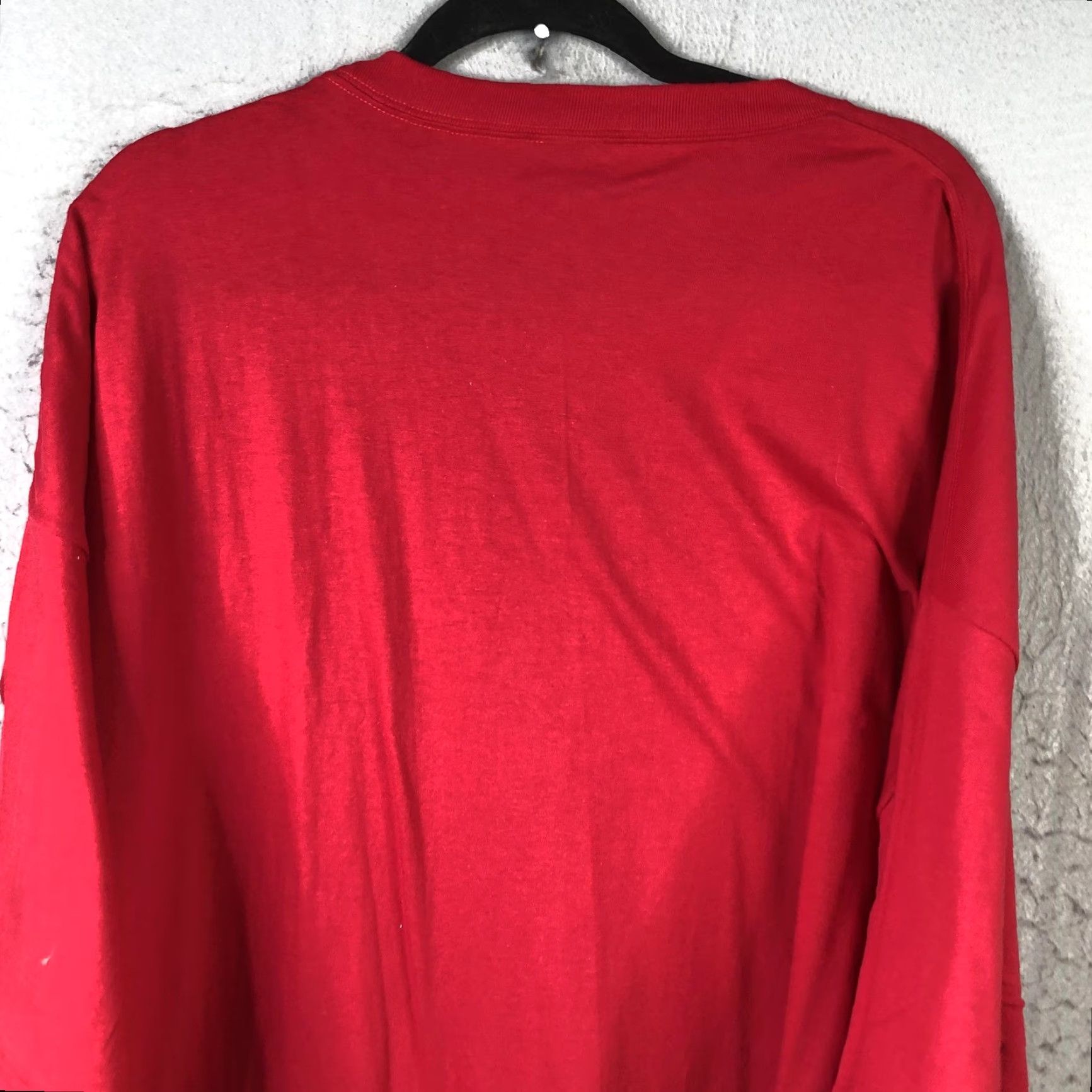 Hanes VINTAGE Hanes Shirt Mens 4XLT Red Beefy-T Tall Tee Solid Oversized Cotton Crewneck Size US XXL / EU 58 / 5 - 7 Thumbnail