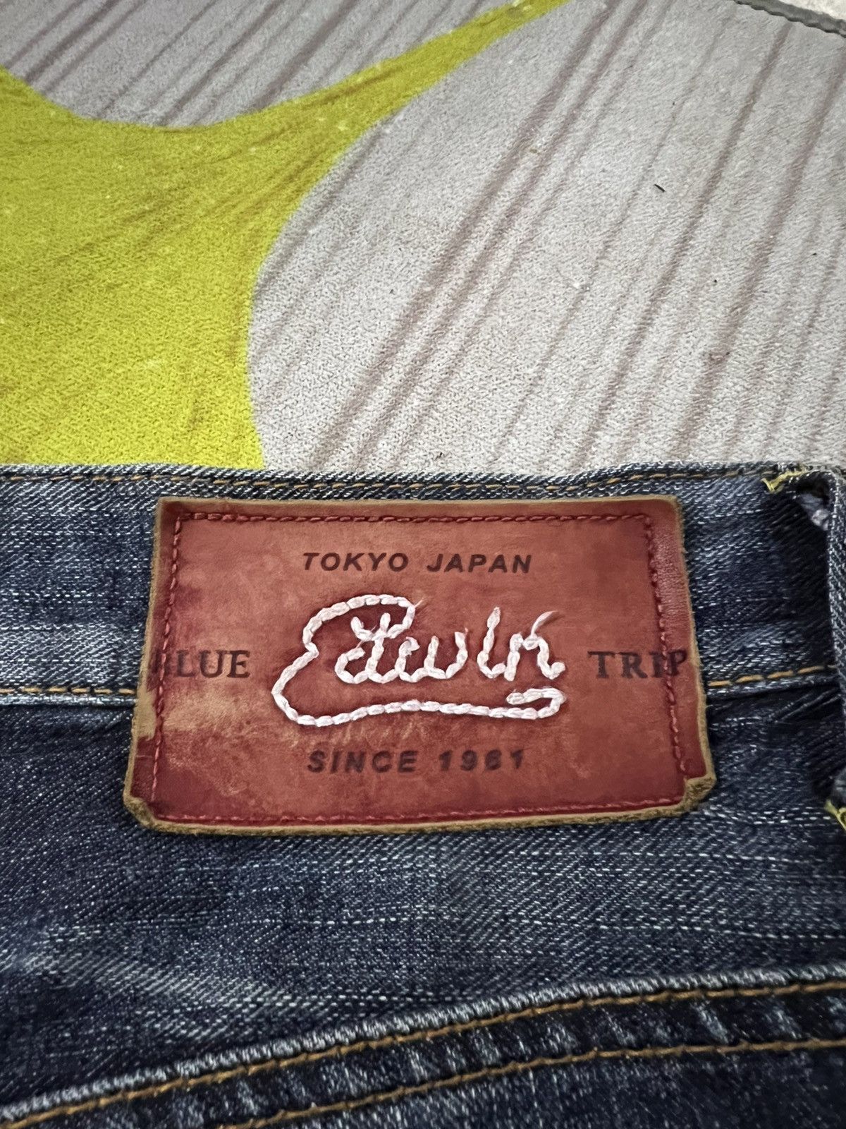 Edwin 💥Vintage Edwin Blue Trip Tokyo Japan Washed Jean Size US 31 - 22 Thumbnail