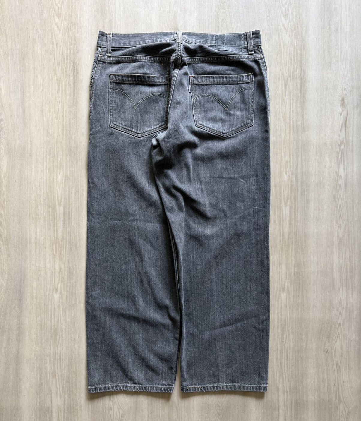 Levi's Vintage Y2K Levis Silvertab Faded Black Baggy Denim Sz 34 Size US 34 / EU 50 - 1 Thumbnail