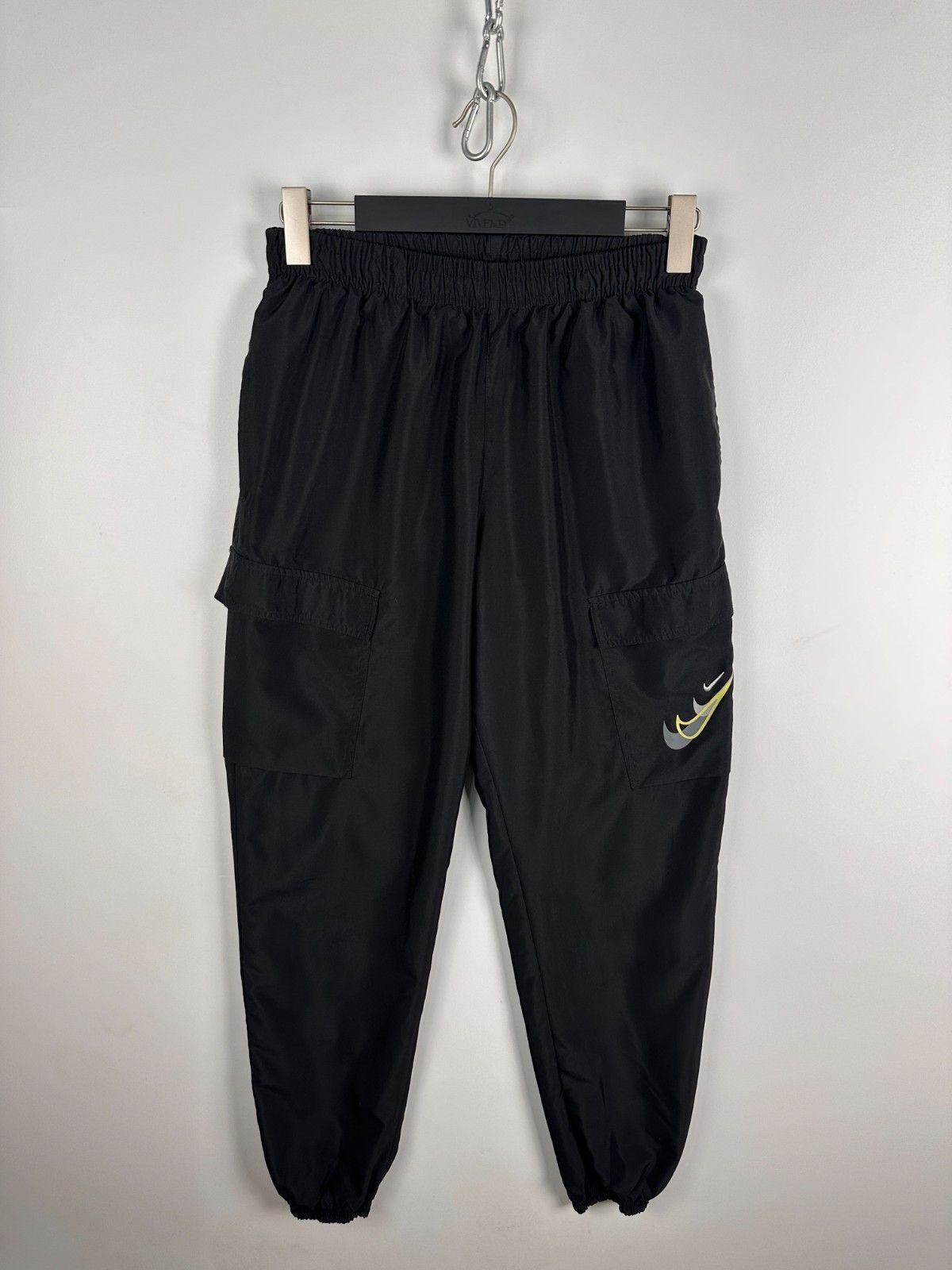 Nike Nike Cargo Track Pant Black Neylon Mens Size M Size US 32 / EU 48 - 1 Thumbnail