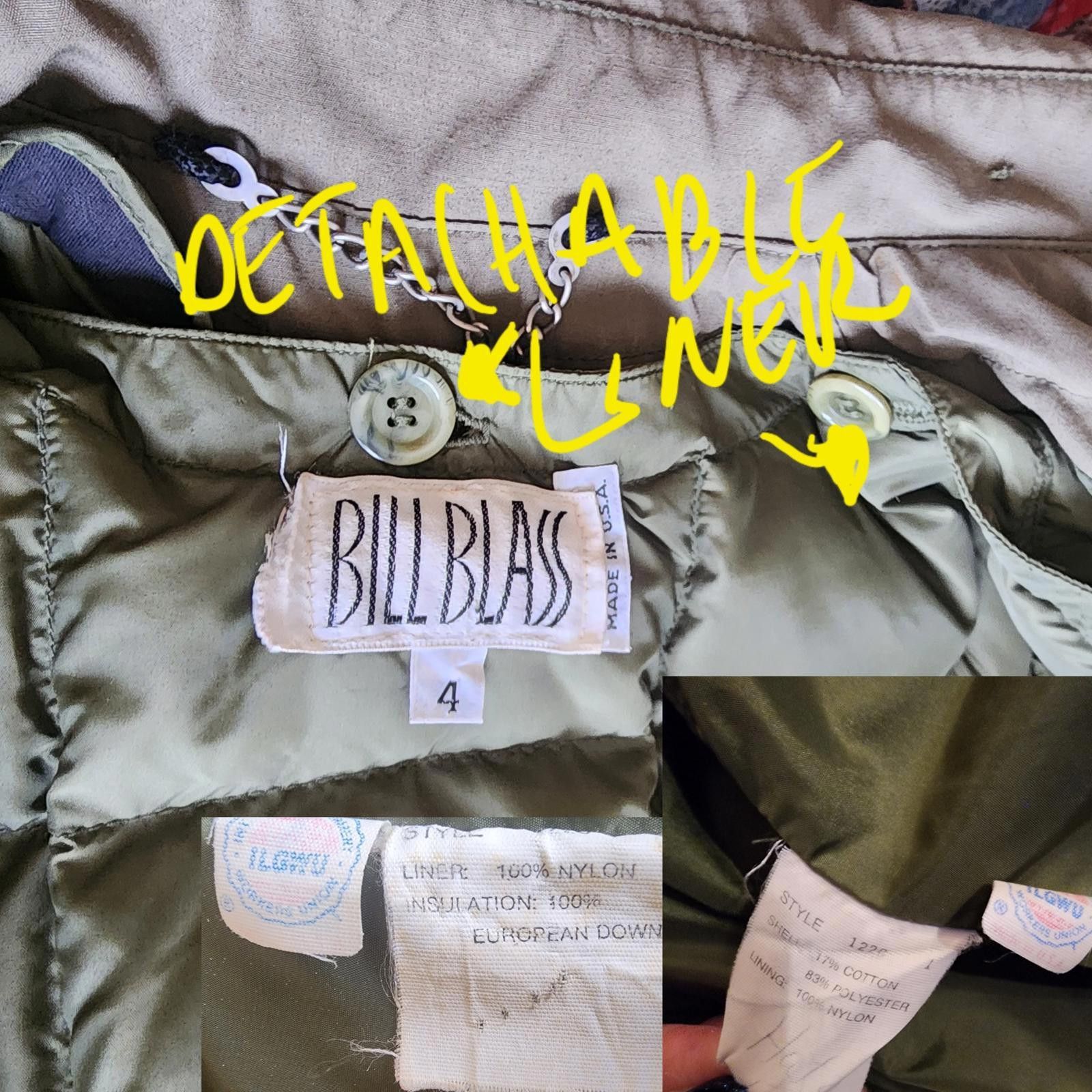 Bill Blass Bill Blass. 70s Trench w/ Detachable Liner. 4 Size S / US 4 / IT 40 - 8 Thumbnail