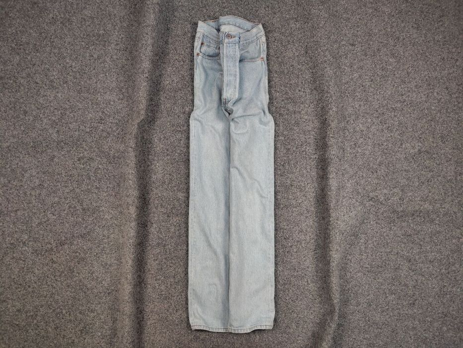 90'S Levi's 501-0134 Straight Denim Pants, Made in USA, Vintage cotton blue type Vintage Second Hand