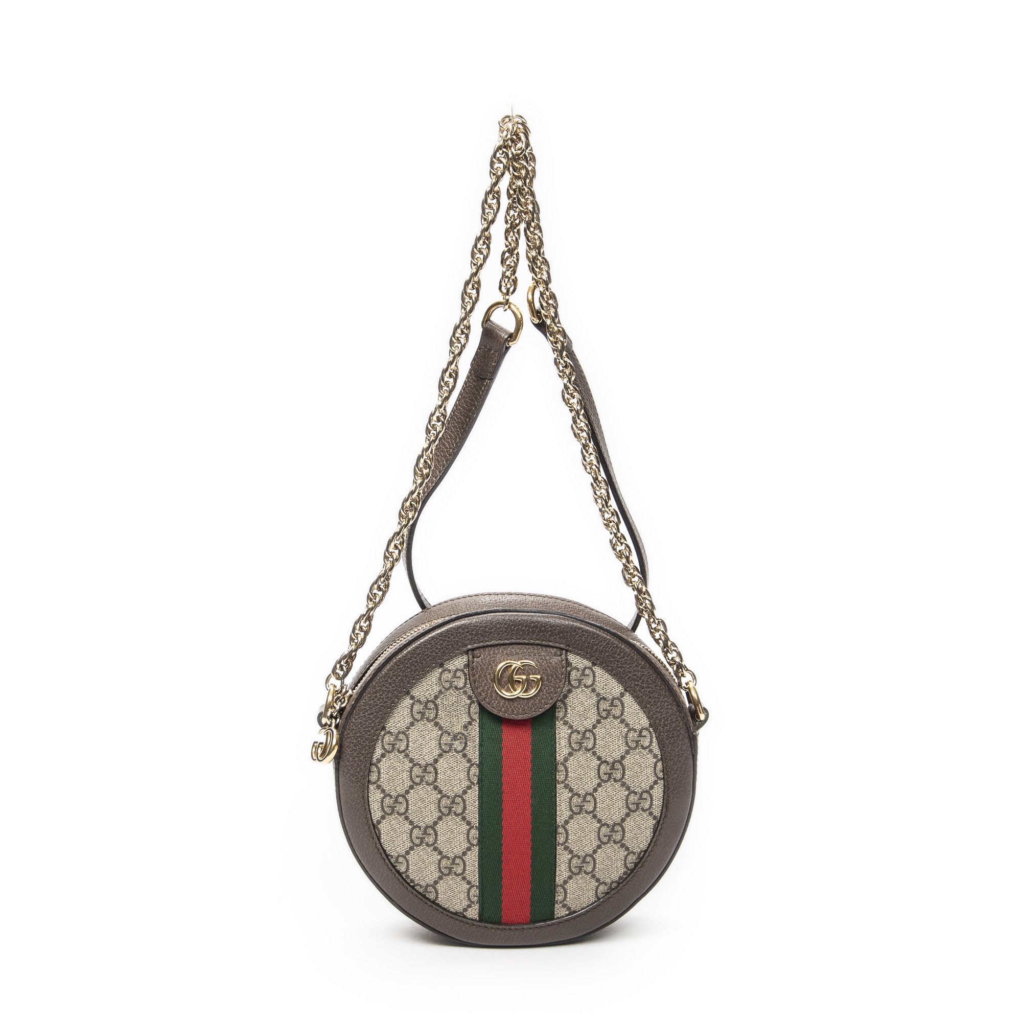 Gucci Mini Ophidia Round Crossbody Size ONE SIZE - 1 Thumbnail