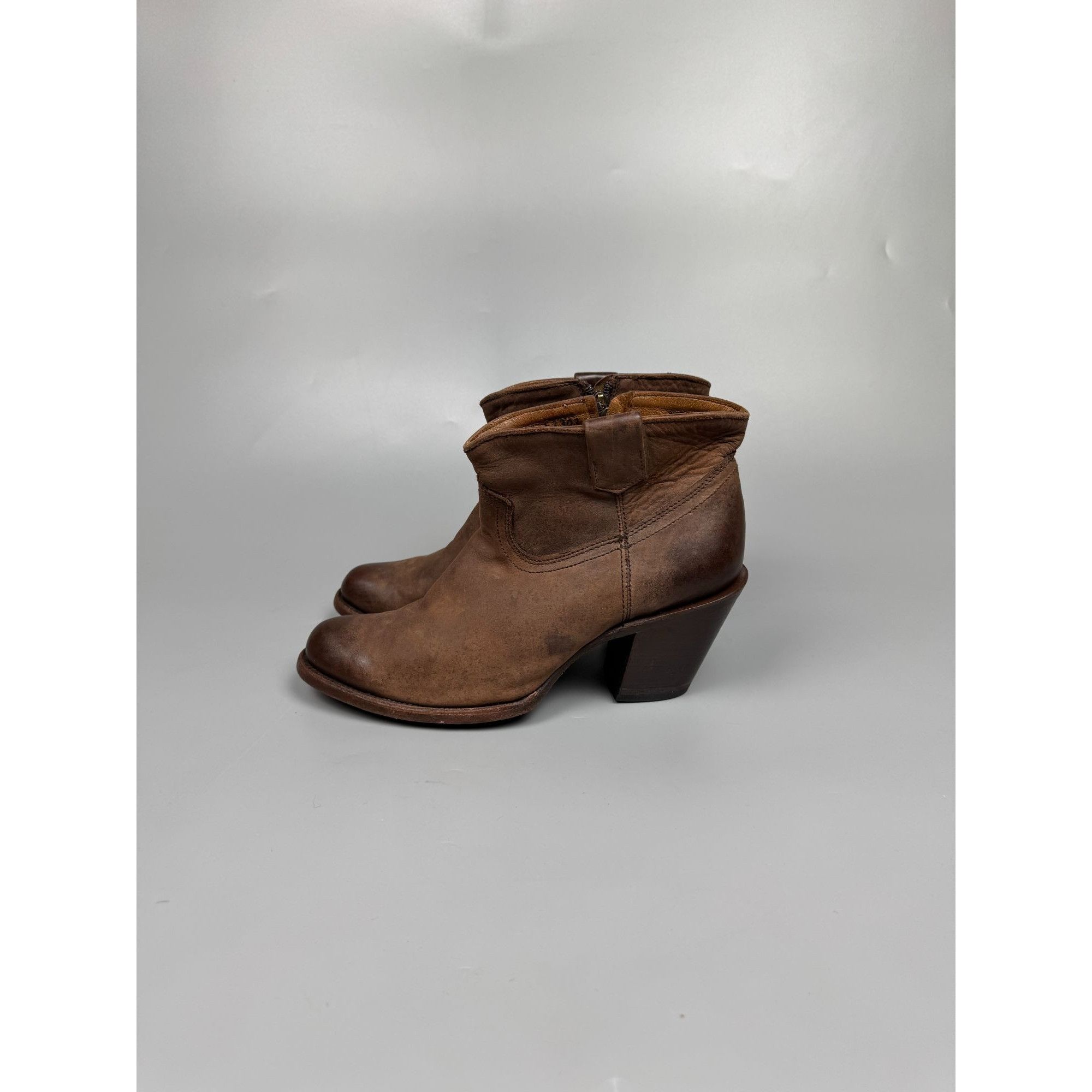 Cuadra Munderingskompagniet by Cuadra Nubuck Ankle Boots (Y1238) Size US 11 / IT 41 - 4 Thumbnail