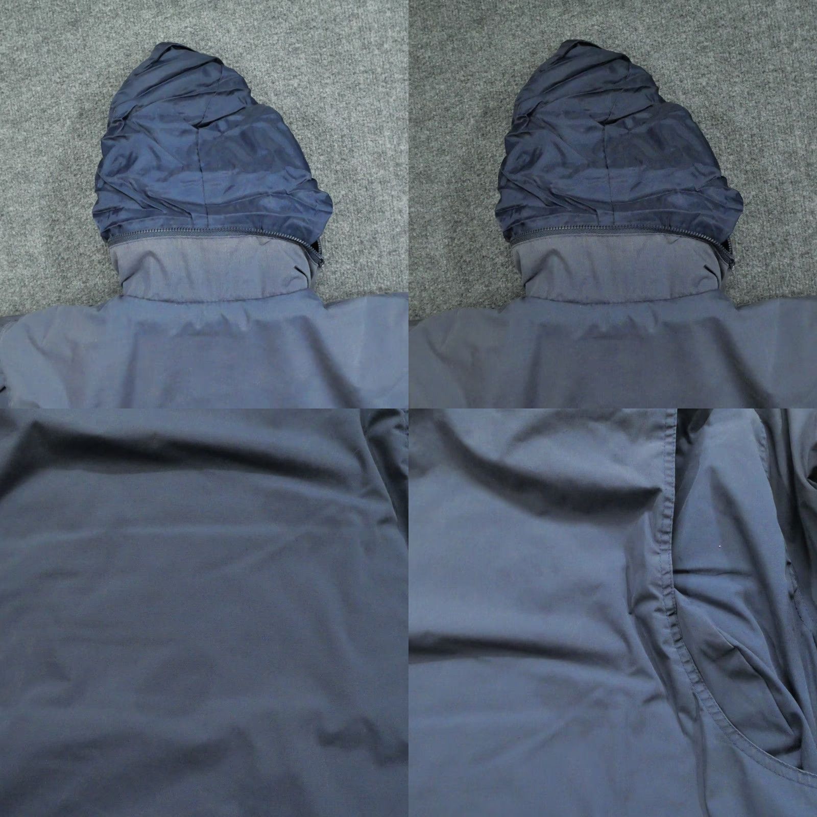 Vintage VINTAGE North Bay Jacket Mens L Blue Bomber Schematic Lined 80s Size US L / EU 52-54 / 3 - 8 Thumbnail