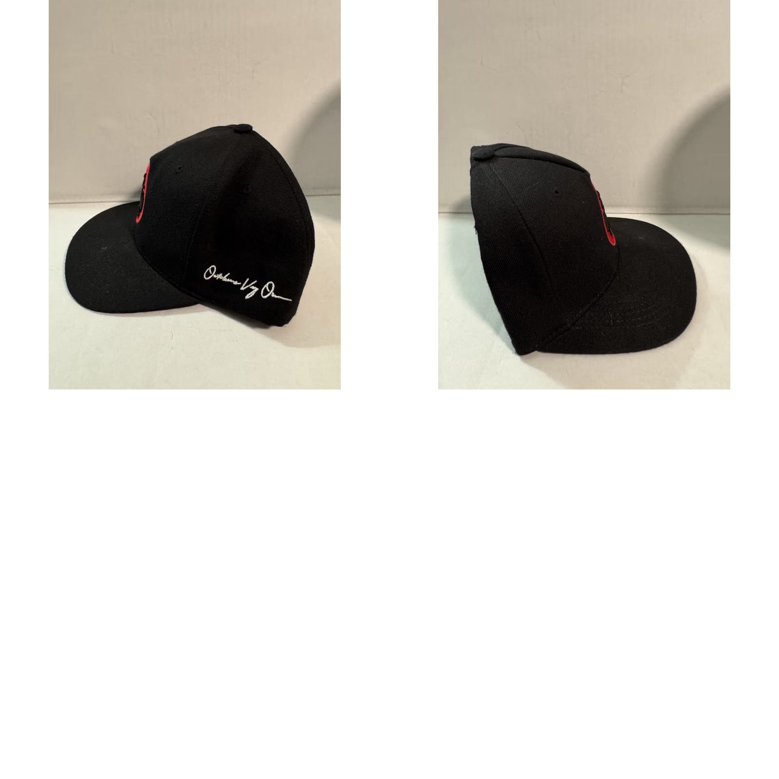 Vintage VINTAGE OVO Snapback Hat, OVO Brand, Men, One Size, Black, Knit Acrylic Wool, Hip Hop, 2012 Take Care Era, Drake HTF Size ONE SIZE - 10 Thumbnail