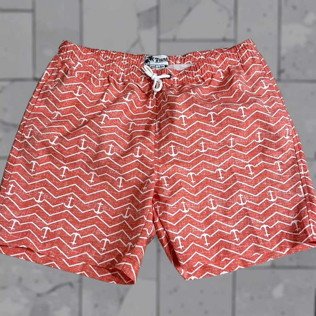 CO NWT Trunks Surf & Swim Co Pink Swim Trunks Mens Size L Size US 33 - 1 Thumbnail