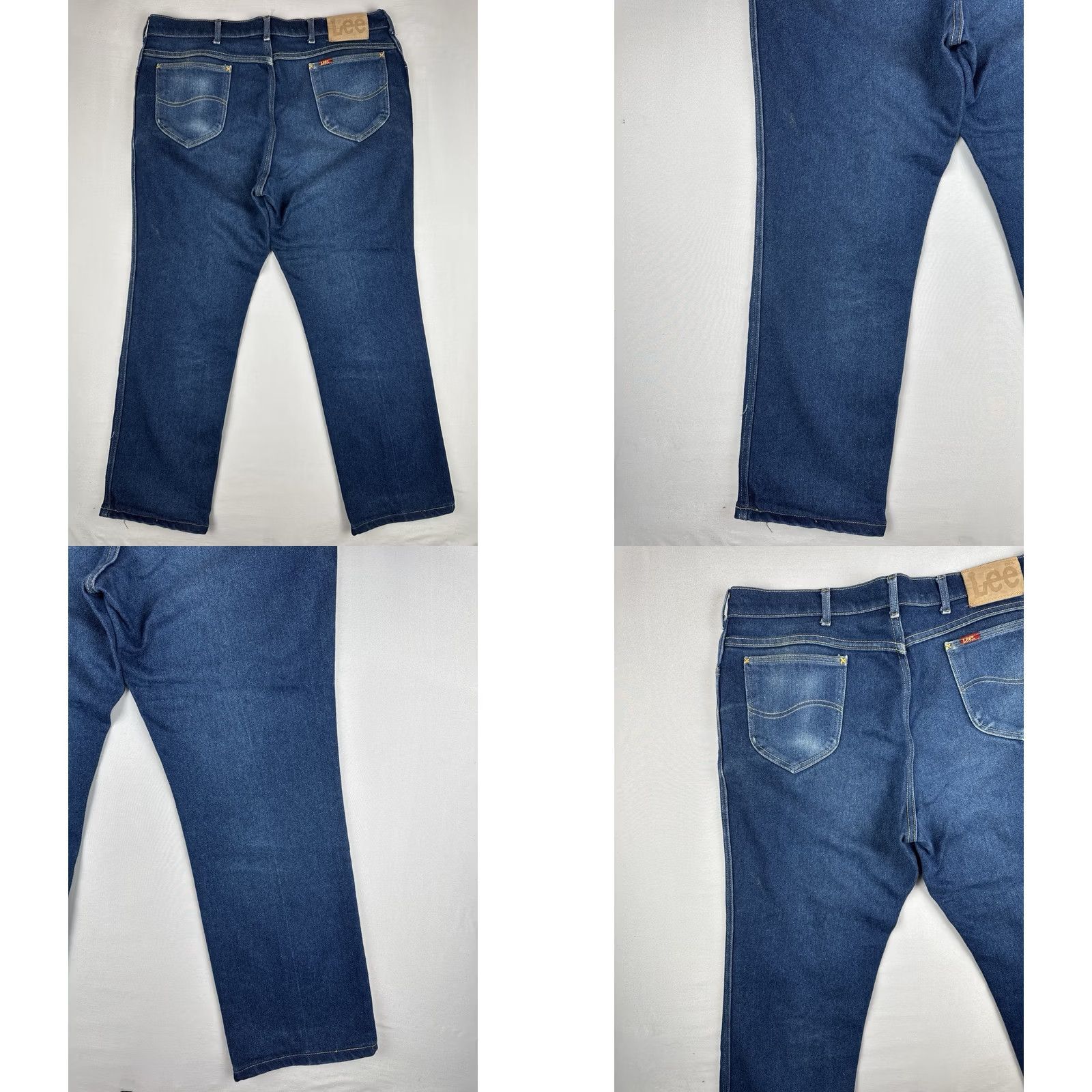 Lee VINTAGE Lee Jeans USA Made Union Made Denim 38x30 Faded Workwear Men Size US 38 / EU 54 - 8 Thumbnail