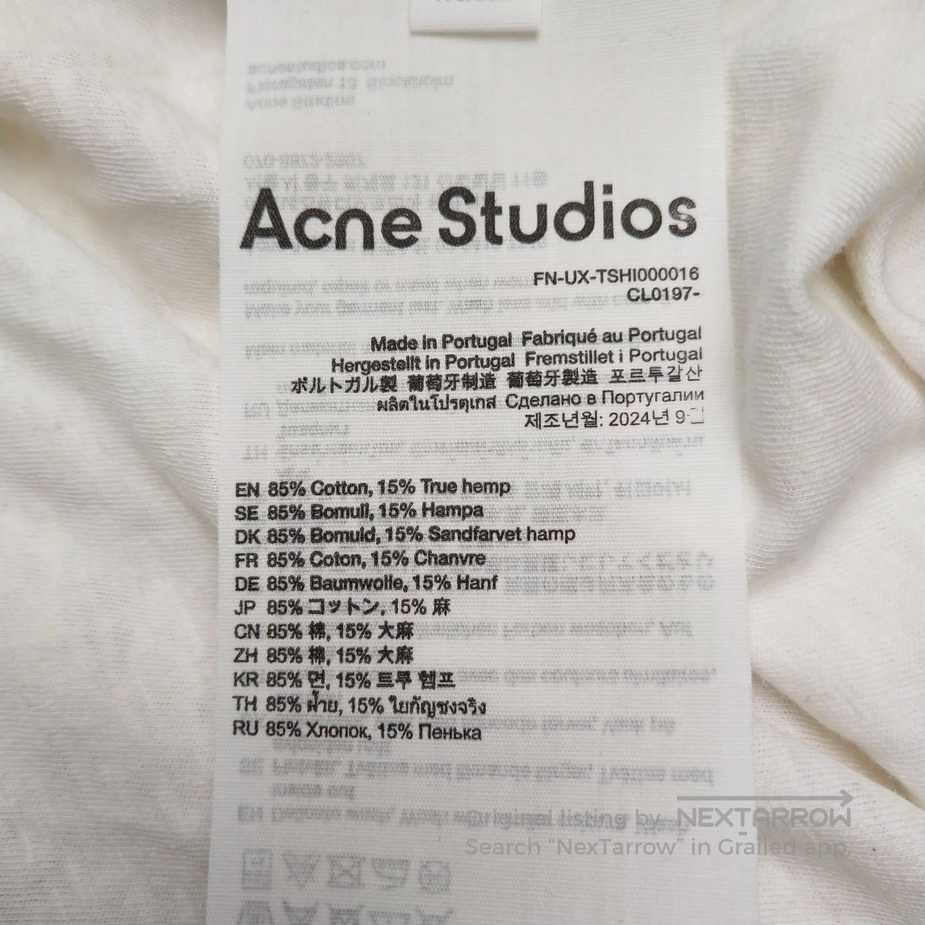 Louis Vuitton Acne Studios Stockholm 1996 Long. Size US M / EU 48-50 / 2 - 8 Thumbnail