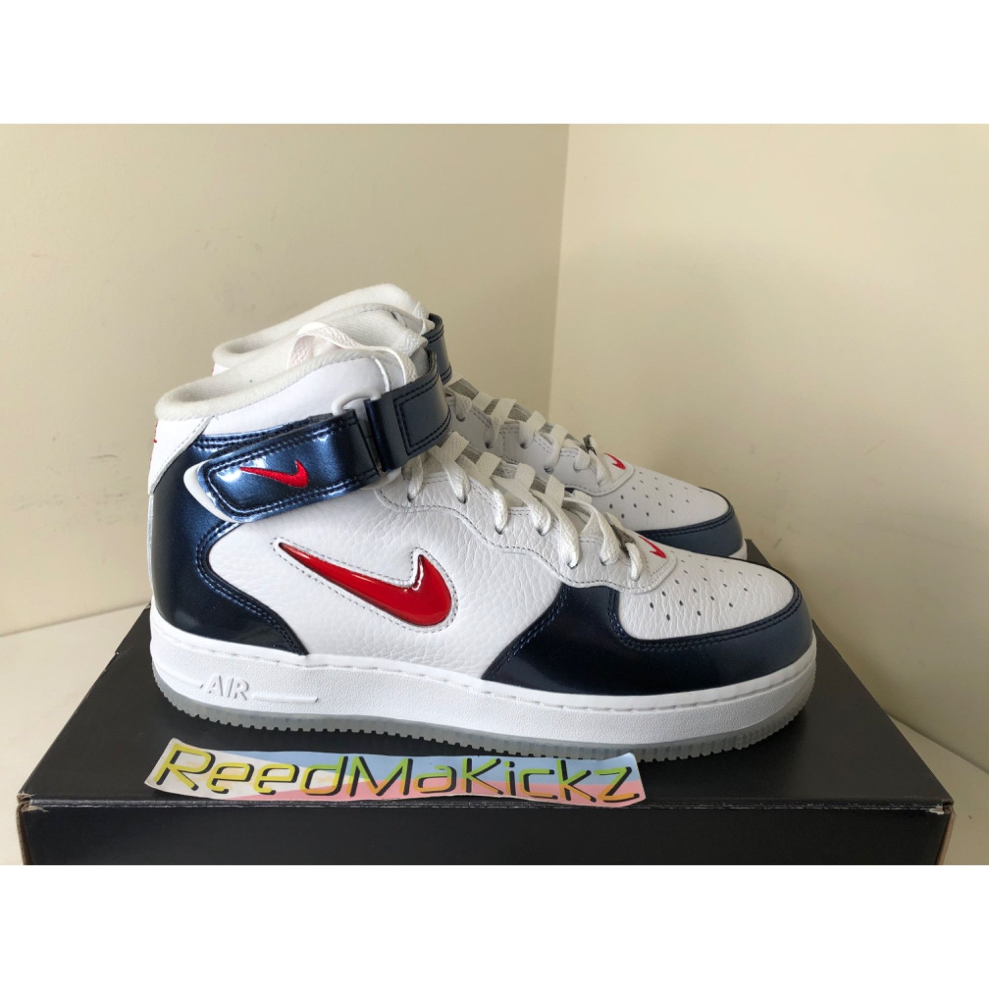 Nike Nike Air Force 1 Mid QS Independence Day Mens 15us Size US 15 / EU 48 - 2 Thumbnail
