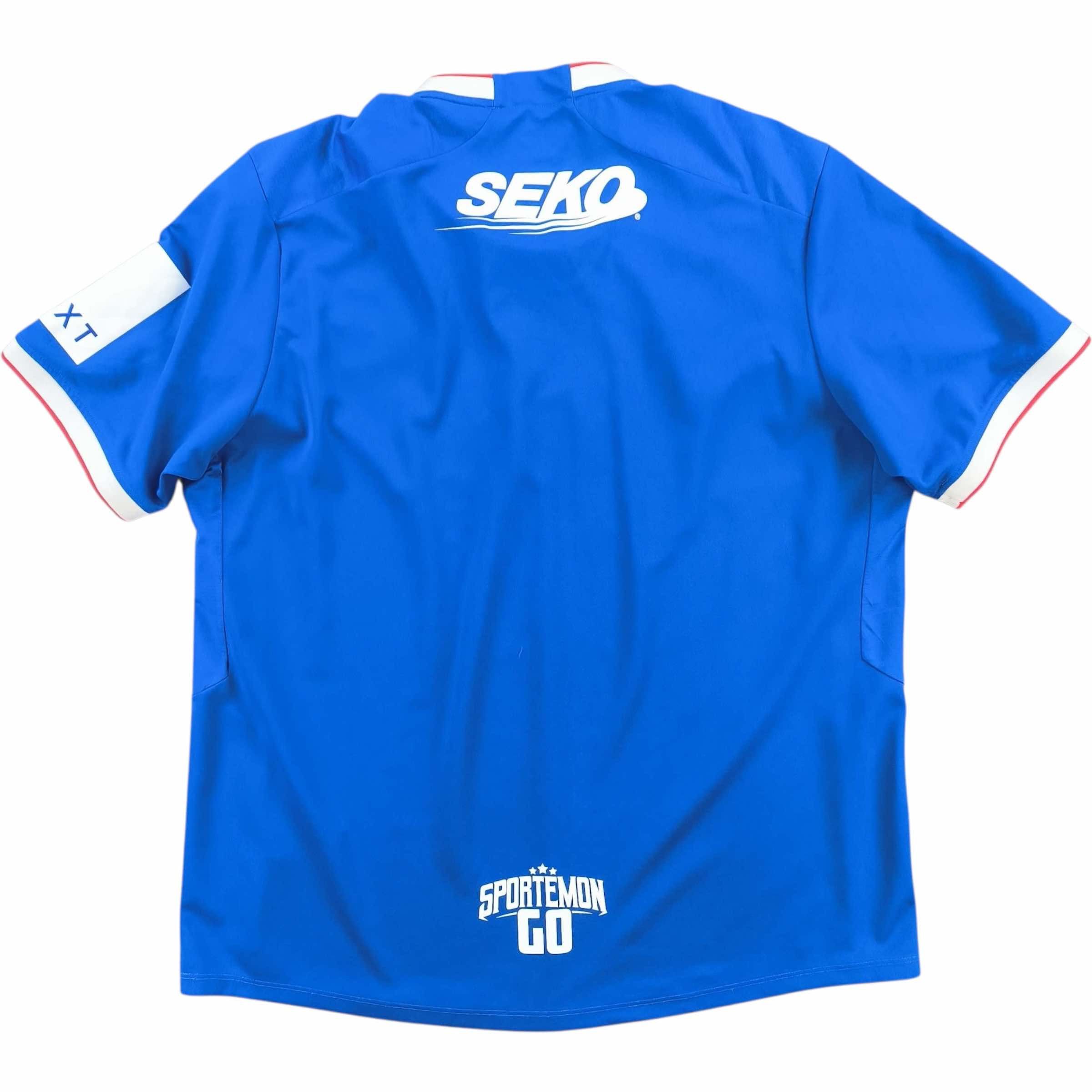 Castore Rangers 2022-23 Castore home football jersey shirt size XXL Size US XXL / EU 58 / 5 - 2 Thumbnail
