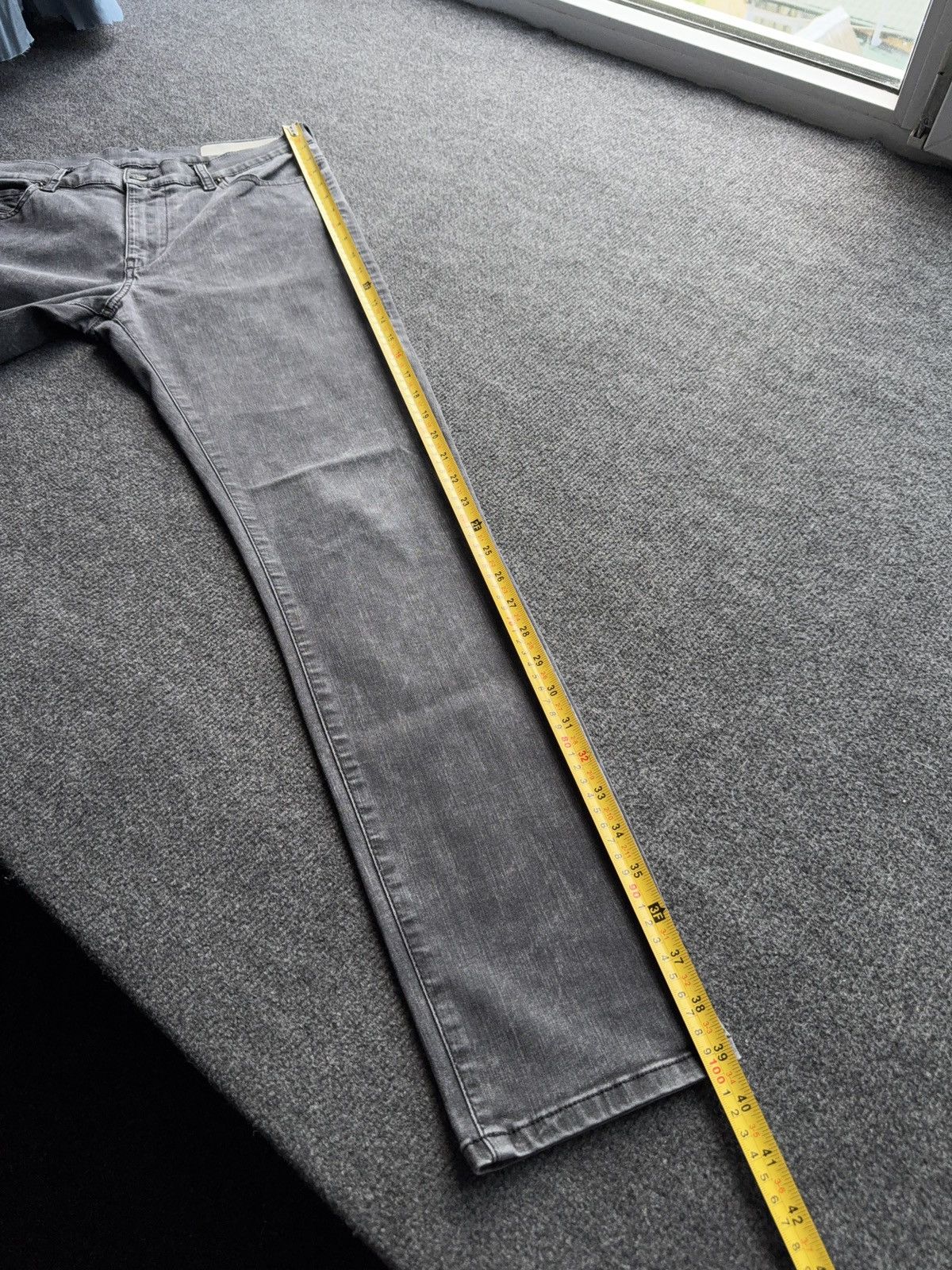 Diesel Luxury 00s Diesel D-Roisin Grey Wash Super Skinny Y2K Jeans Size 30" / US 8 / IT 44 - 21 Thumbnail