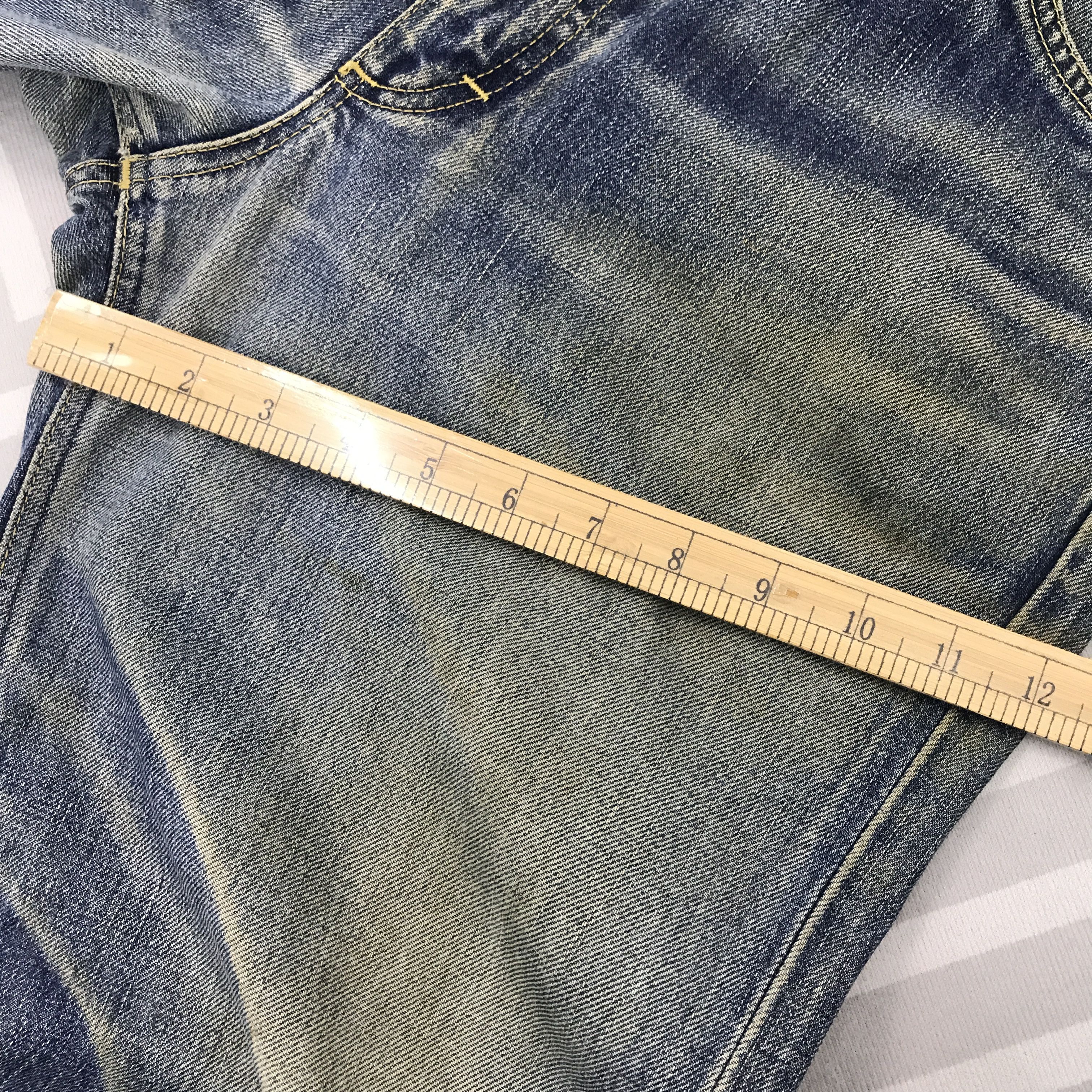 Lee × Vintage Vintage Lee Rider Distressed design Jeans pants Size US 32 / EU 48 - 5 Thumbnail