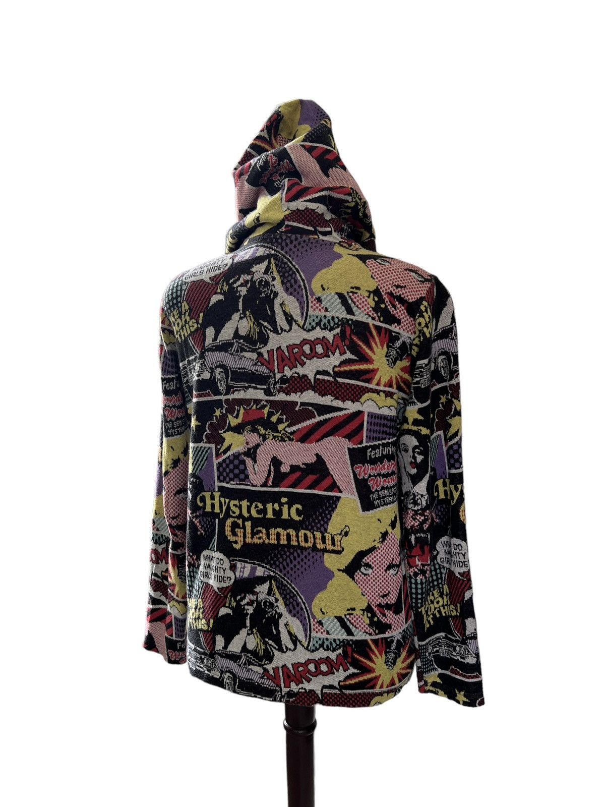 Hysteric Glamour Hysteric Glamour Overprint Zipper Hoodie Size S / US 4 / IT 40 - 16 Thumbnail