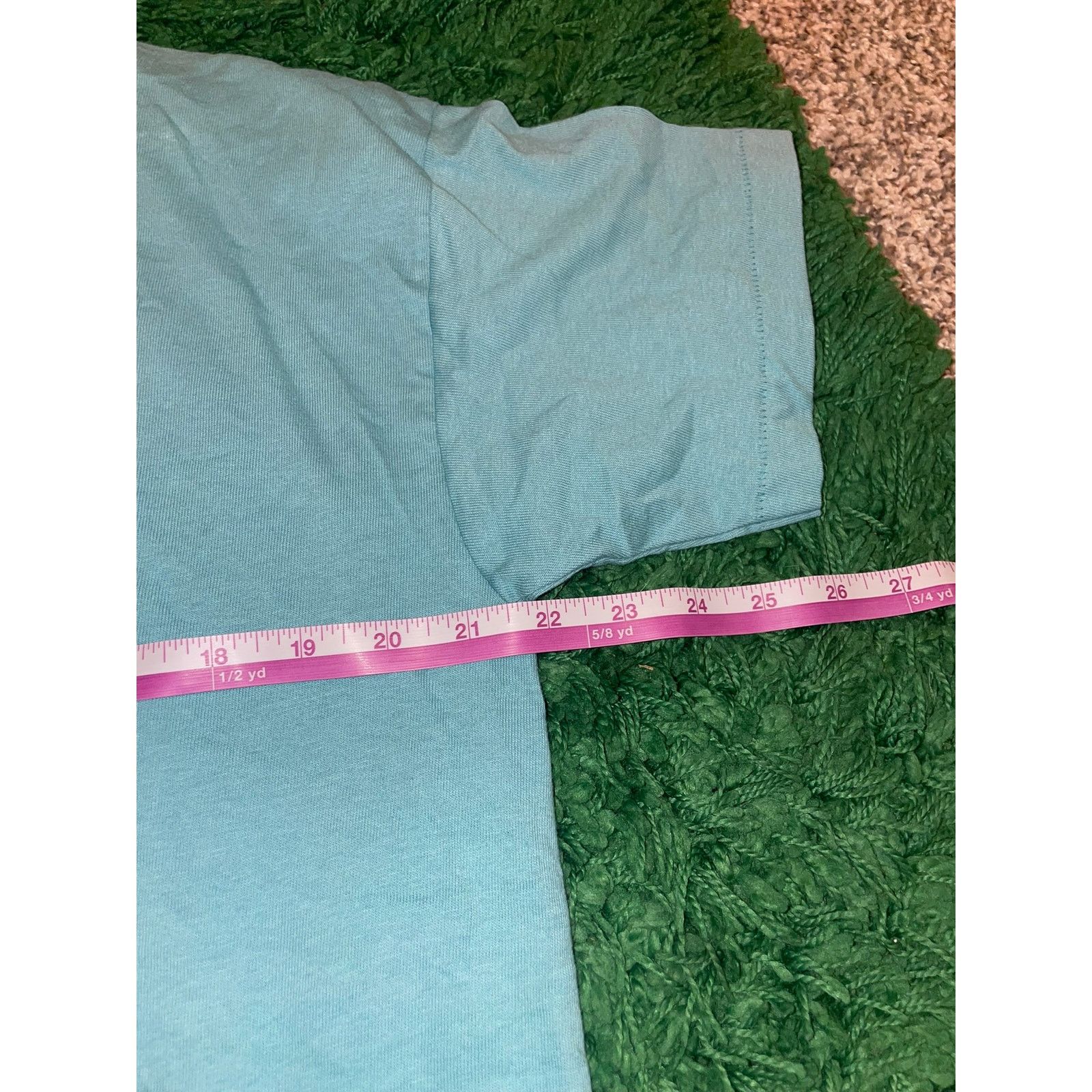 Vintage Womens Vintage Montana Shirt Mountan Teal Tee Top 90s Large Size L / US 10 / IT 46 - 9 Thumbnail