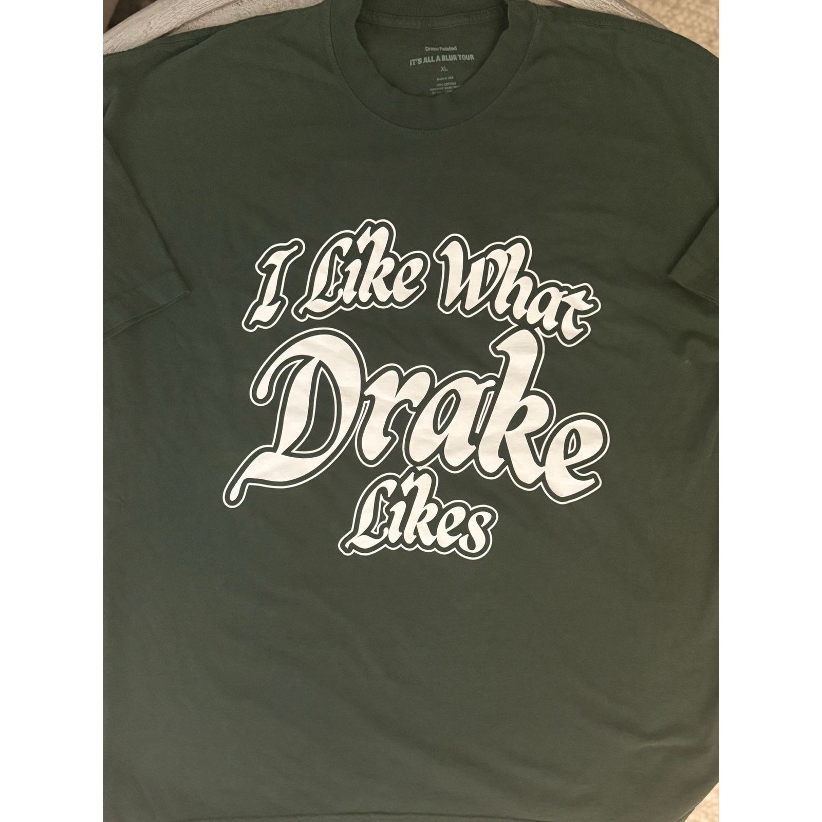 Drake Drake It’s All A Blur Tour T-Shirt XL IAAB Official Merch Size US XL / EU 56 / 4 - 4 Thumbnail