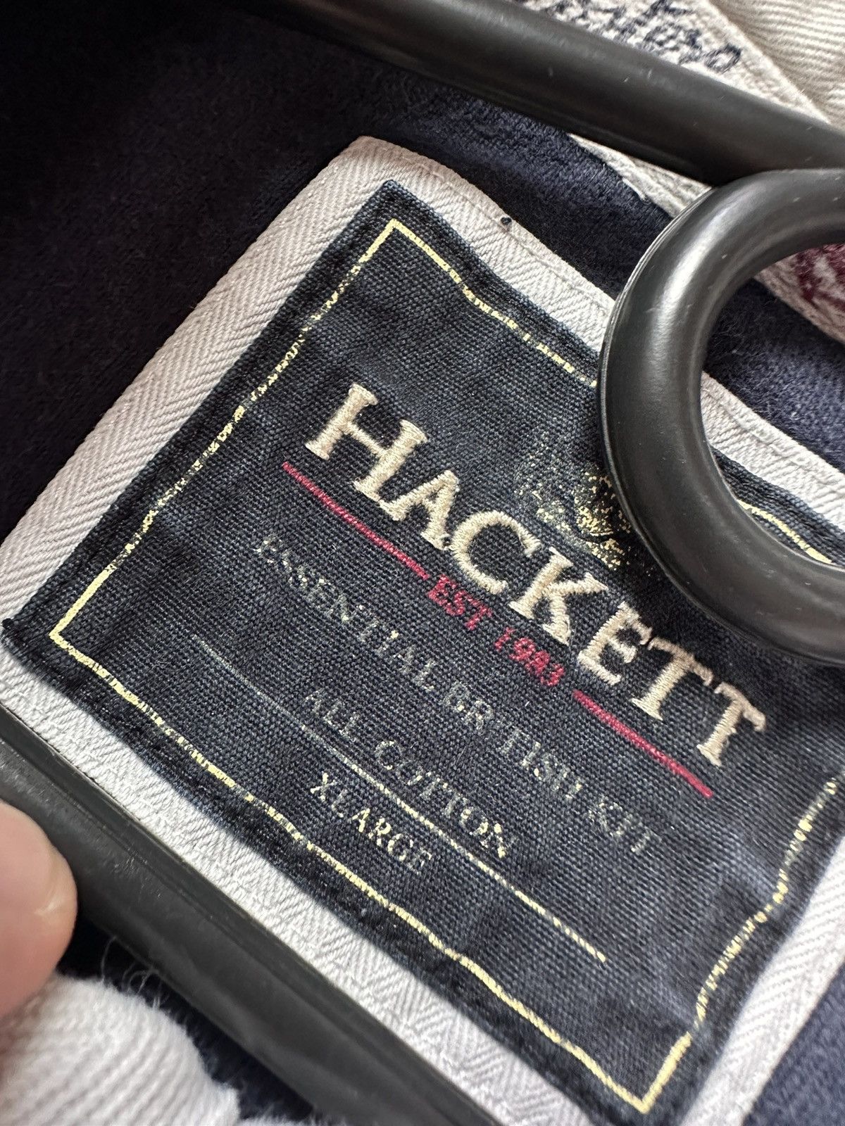 Hackett × Vintage Vintage Hackett rugby jersey size XL logo Size US XL / EU 56 / 4 - 6 Thumbnail