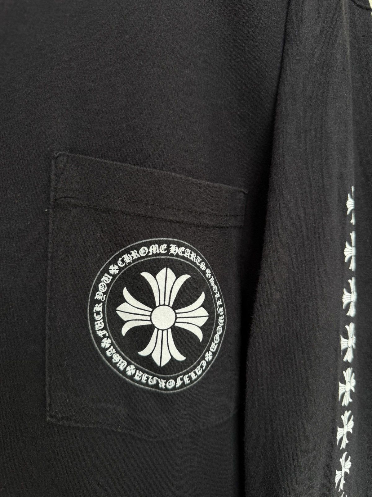 Chrome Hearts HOLLYWOOD EXCLUSIVE - Chrome Hearts Jumbro Cross Plus Ls Size US L / EU 52-54 / 3 - 6 Thumbnail