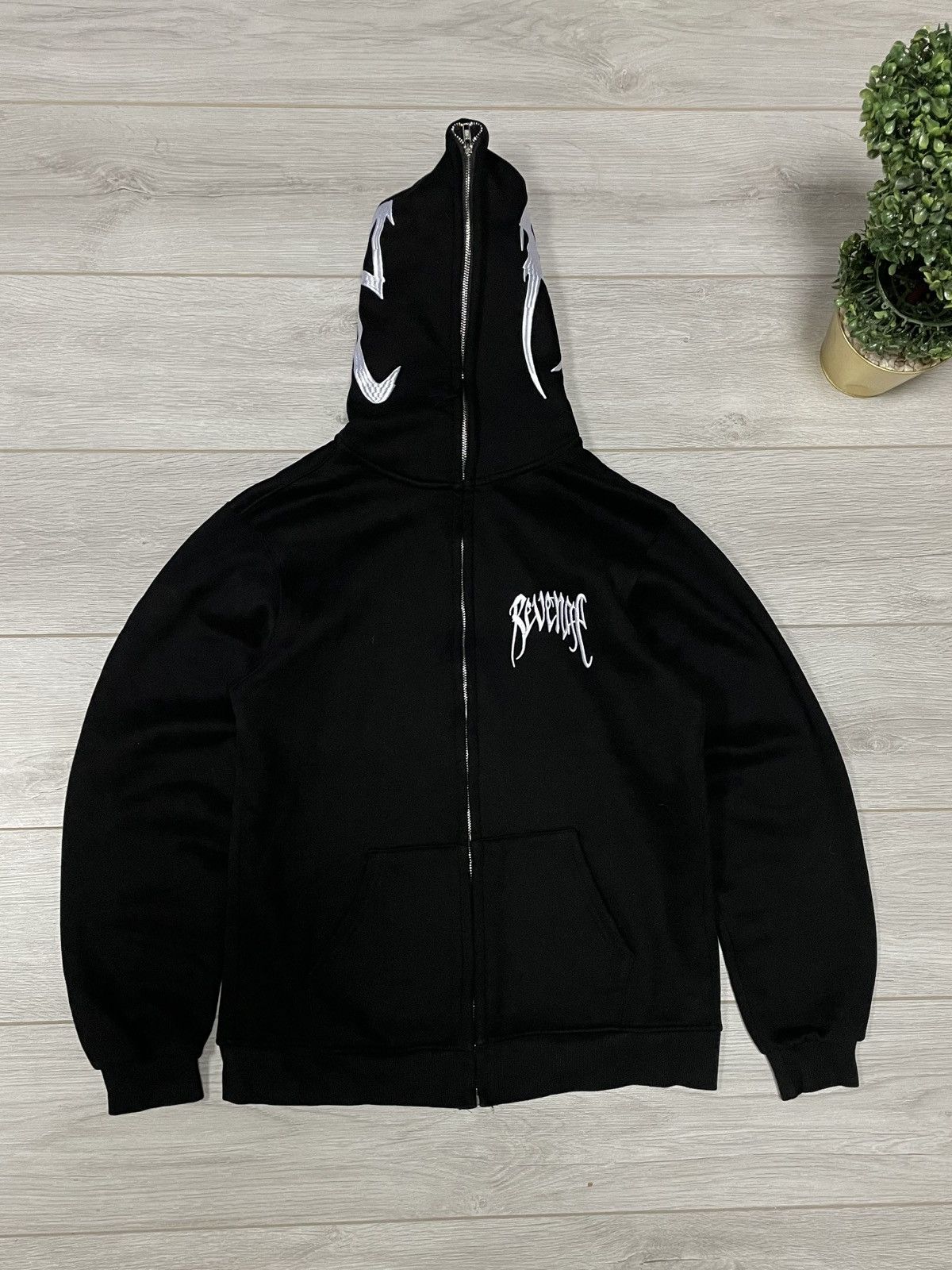 Revenge Revenge xxxtentacion hood logo hoodie big logo full zip Size US S / EU 44-46 / 1 - 11 Thumbnail