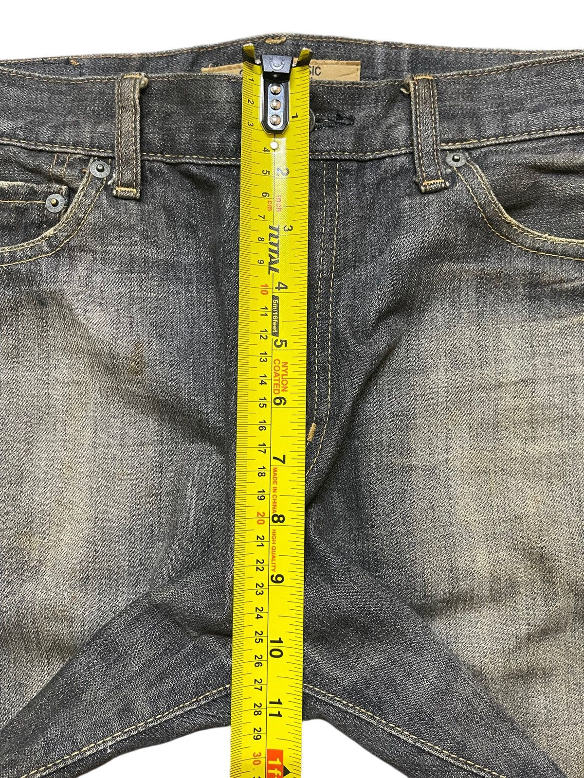 Uniqlo Vintage Japanese Uniqlo Mud Wash Faded Style Baggy Jeans Size US 32 / EU 48 - 15 Thumbnail
