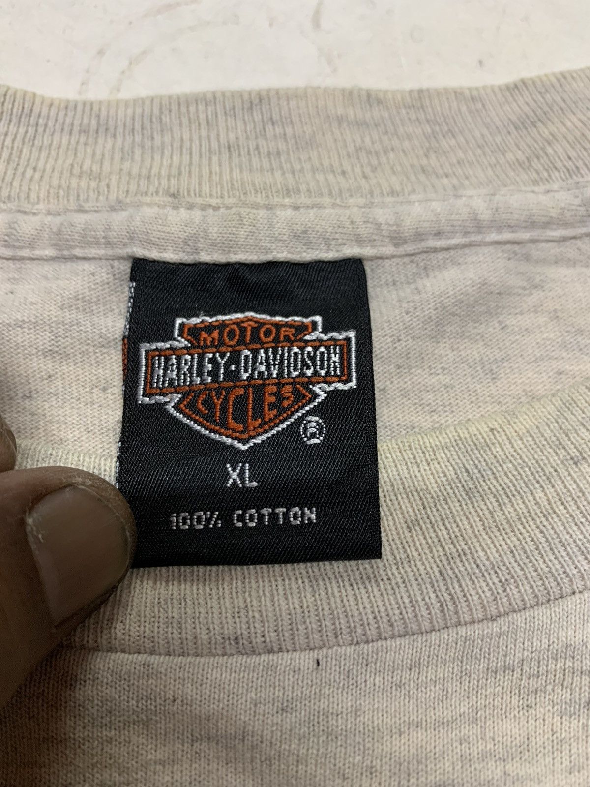 Harley Davidson × Vintage Vtg 1995 Harley Davidson T-shirt 1934 Vld Motorcycle Size US L / EU 52-54 / 3 - 21 Thumbnail