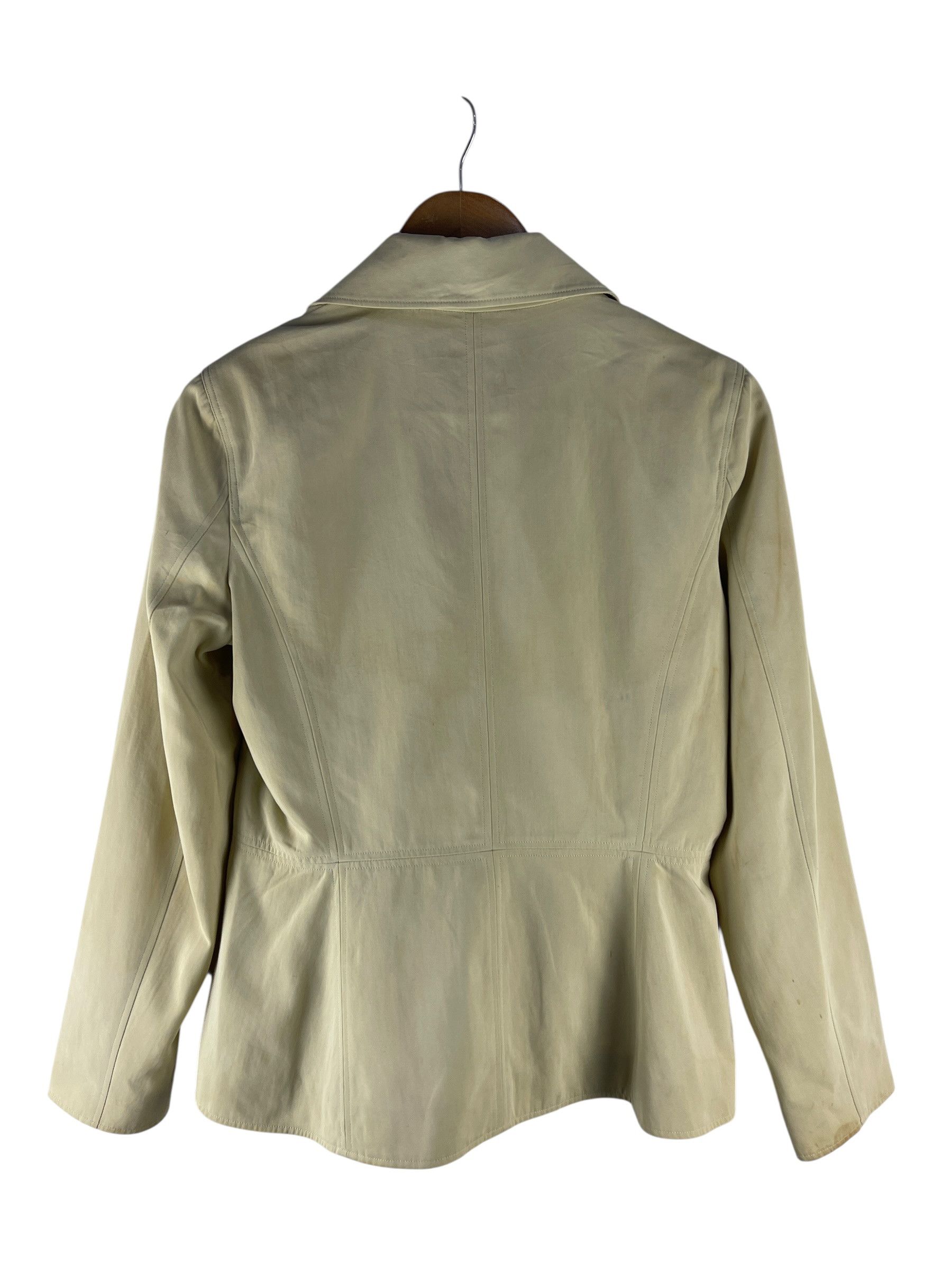 Loewe Vintage LOEWE Tailored Blazer Jacket Cotton Silk Lined Size S / US 4 / IT 40 - 3 Thumbnail