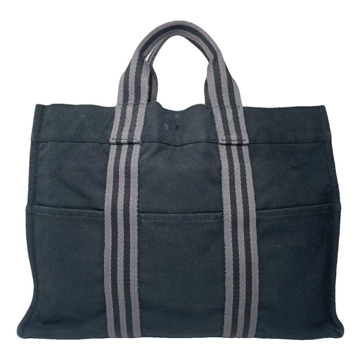 Other Hermès Black Cotton Handbag Size ONE SIZE - 1 Thumbnail