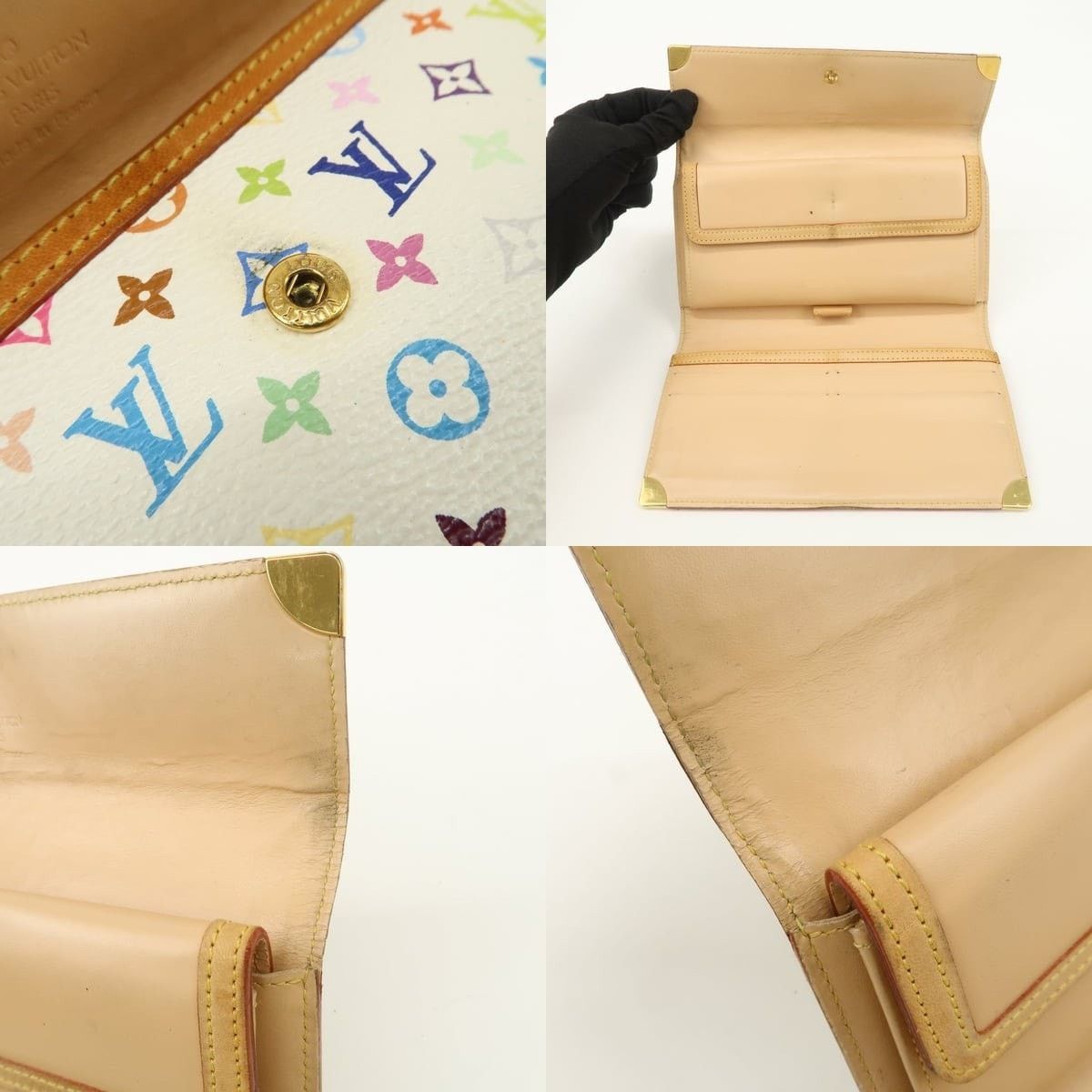 Louis Vuitton Louis Vuitton Monogram Multicolor Leather Wallet Size ONE SIZE - 6 Thumbnail