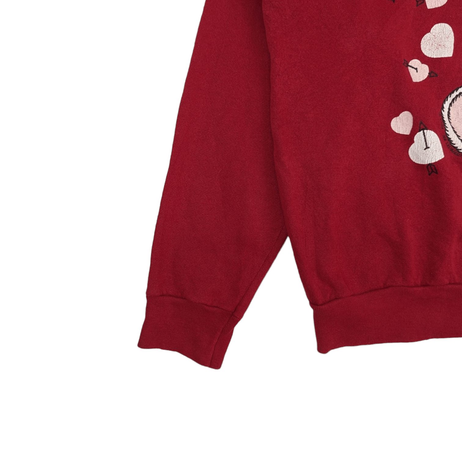 Tultex × Vintage Vintage 1992 TULTEX Teddy Bear With Love Jumper Sweatshirt Size US L / EU 52-54 / 3 - 6 Thumbnail