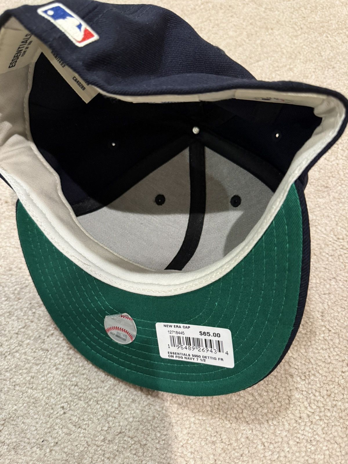 Fear of God 🔥 fear of god new era collab baseball cap Size ONE SIZE - 2 Thumbnail