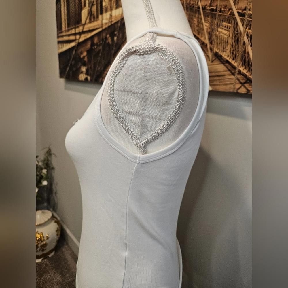 Zara Zara Tank with Rhinestone Embelishments Size S / US 4 / IT 40 - 3 Thumbnail