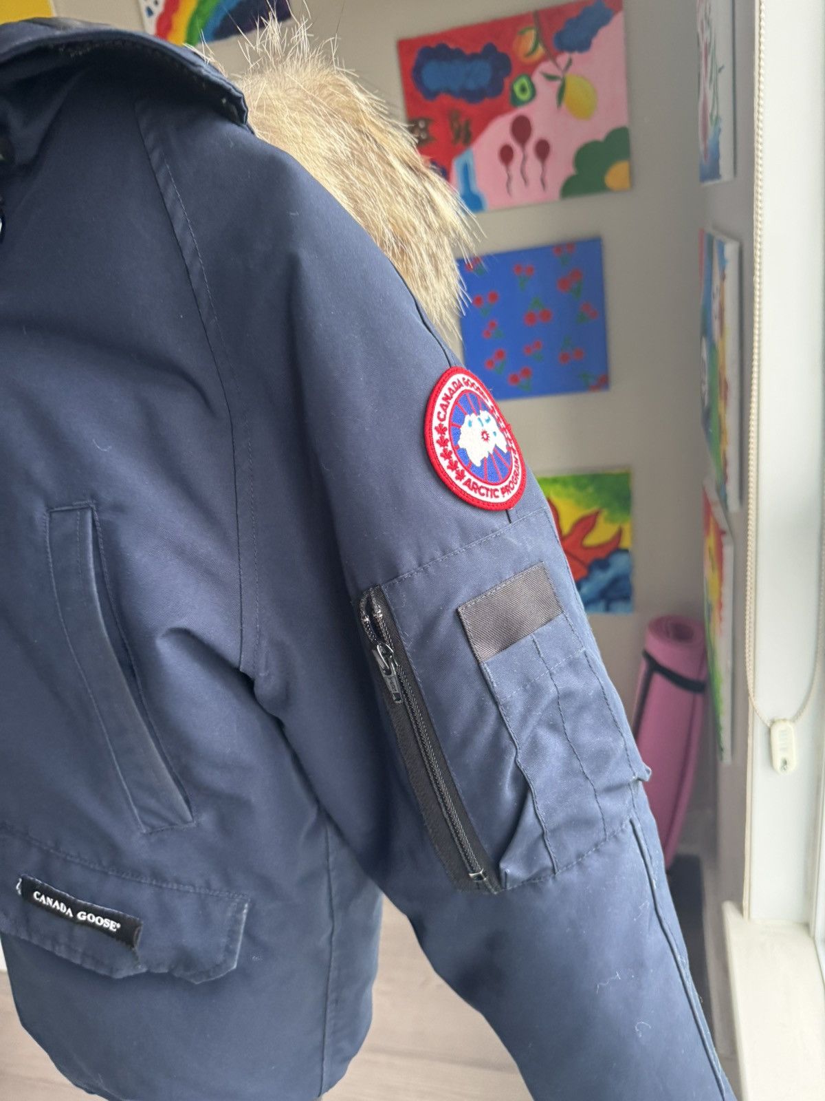 Canada Goose Navy Blue Chilliwack Bomber Size M / US 6-8 / IT 42-44 - 10 Thumbnail