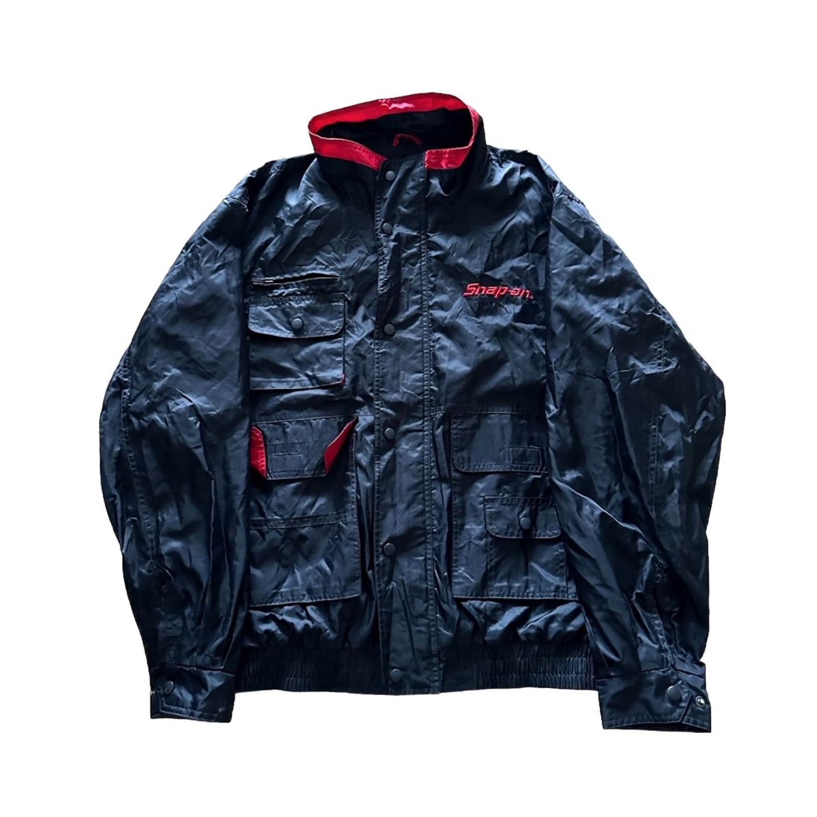 Vintage VINTAGE Snap-on Jacket Mens L Black Bomber 90s Workwear Logo US 80s 90s Cartoon Motorcycle Sports USA Mens Size US L / EU 52-54 / 3 - 2 Thumbnail