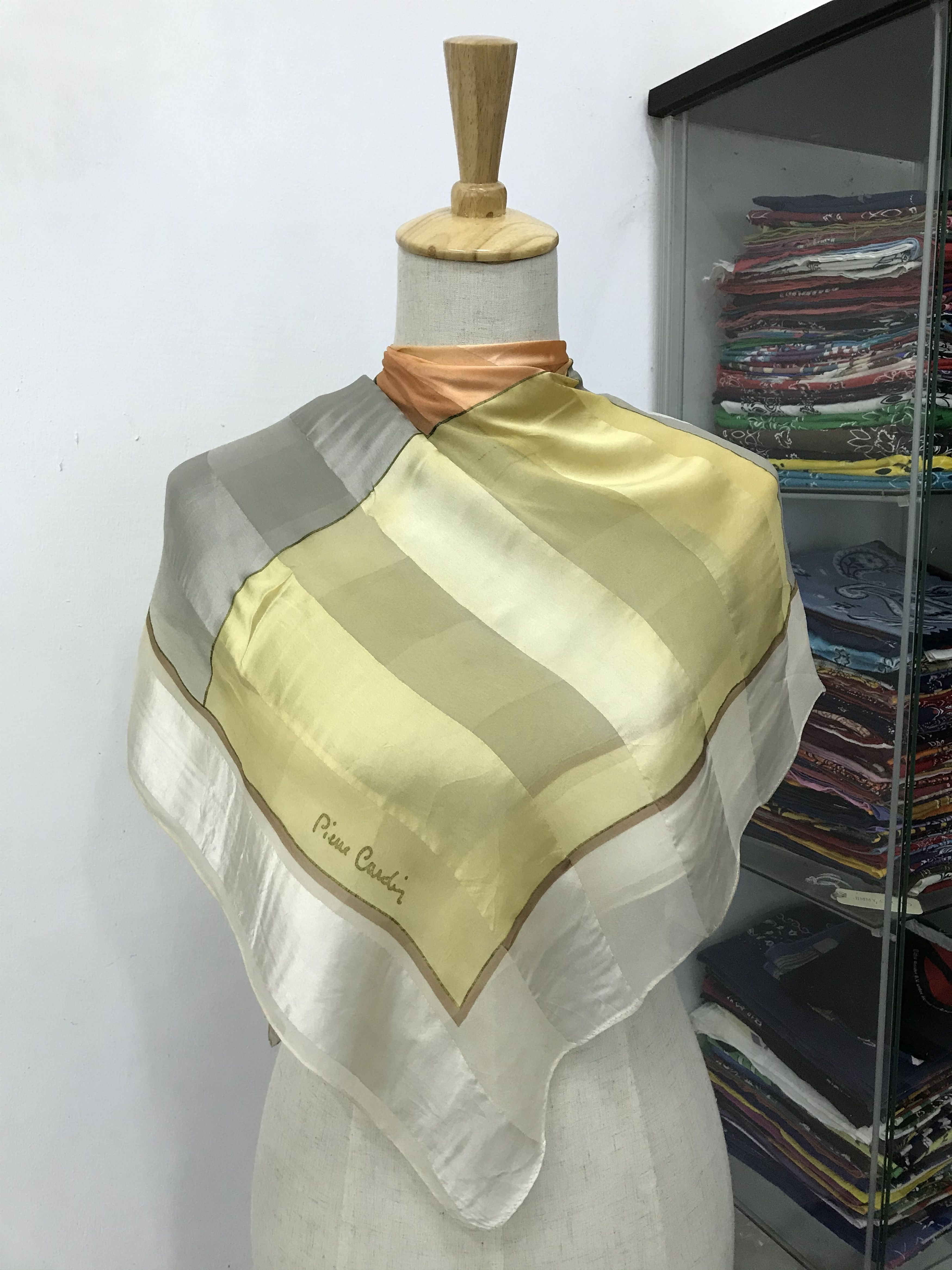 Pierre Cardin Vintage Pierre Cardin Silk Scarf Size ONE SIZE - 1 Thumbnail