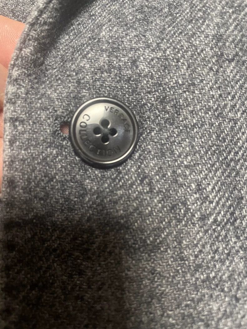 Versace Versace Grey classic blazer Size US M / EU 48-50 / 2 - 2 Thumbnail