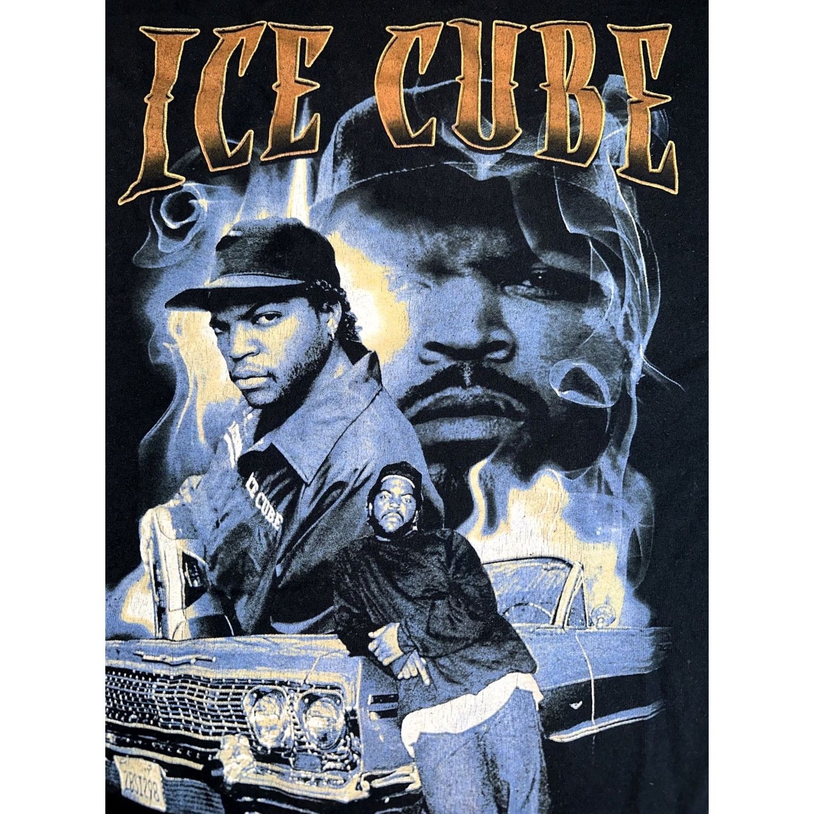 Vintage VINTAGE Men’s Cube T-Shirt 2XL Black Ice Cube Rap Tee Mens Size US XXL / EU 58 / 5 - 2 Thumbnail