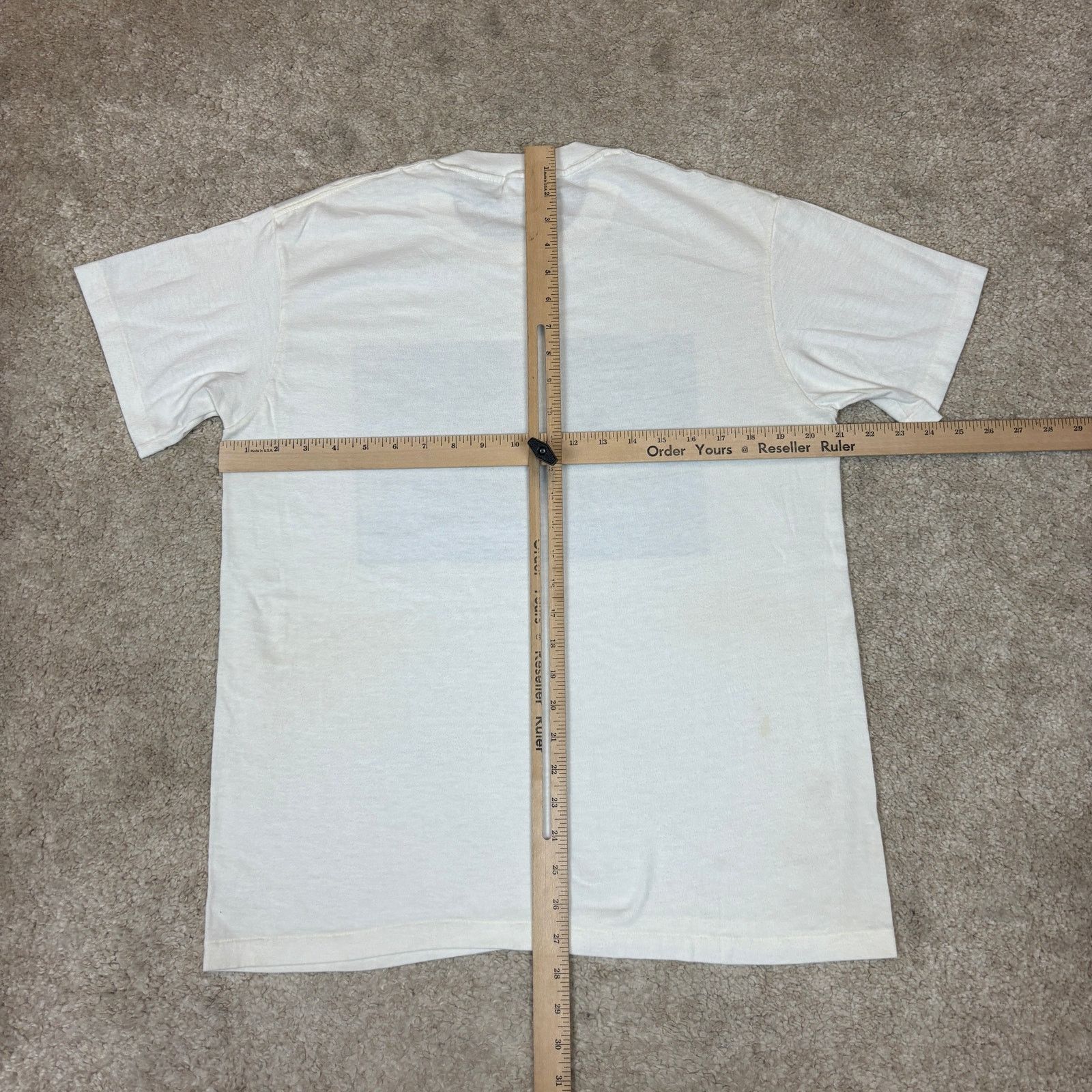 Nike VTG 80s Nike John McEnroe Checker Logo Tennis T Shirt Large Size US L / EU 52-54 / 3 - 3 Thumbnail