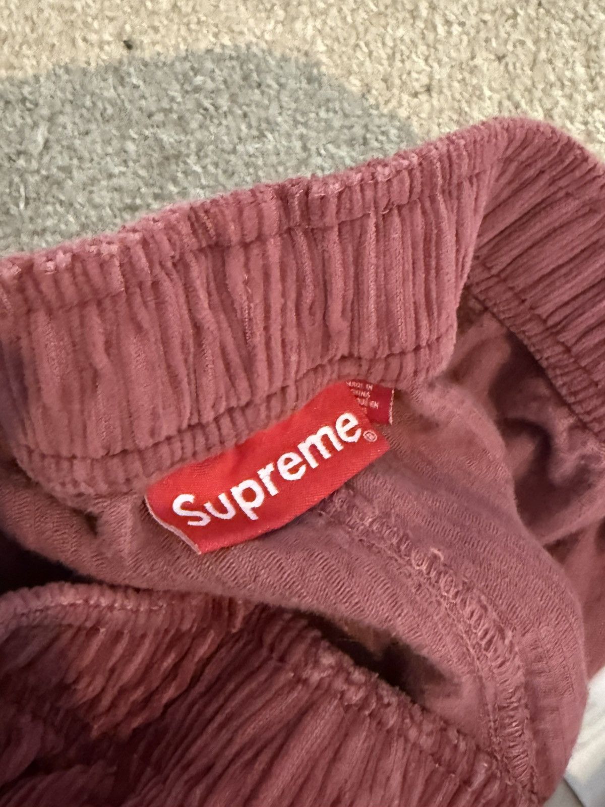 Supreme Supreme Corduroy Skate Pants (Pink) Size US 34 / EU 50 - 5 Thumbnail