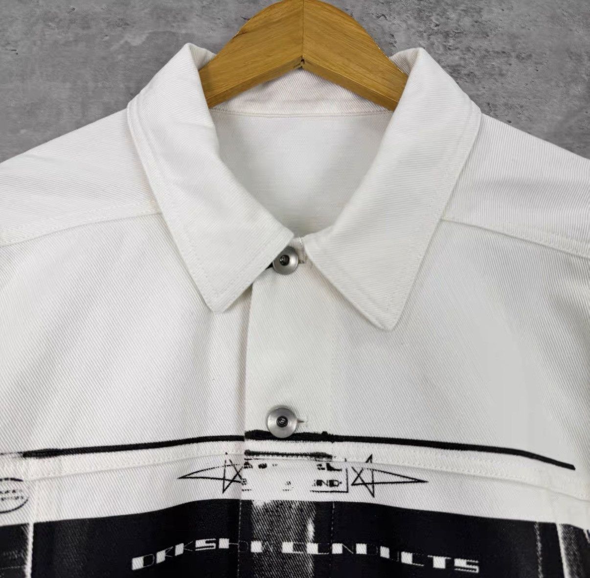 Rick Owens Rick Owens Button Pattern Printed Jacket J42 Size US XS / EU 42 / 0 - 4 Thumbnail