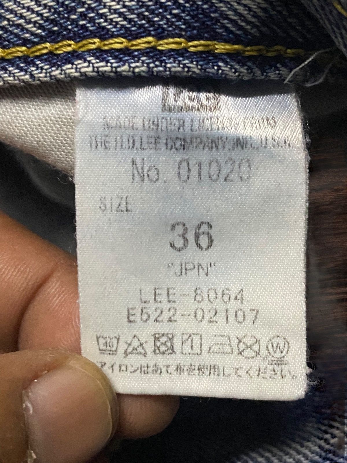 Lee × Vivienne Westwood Vintage Lee Riders Faded Wash Distressed Baggy Jeans Size US 34 / EU 50 - 19 Thumbnail