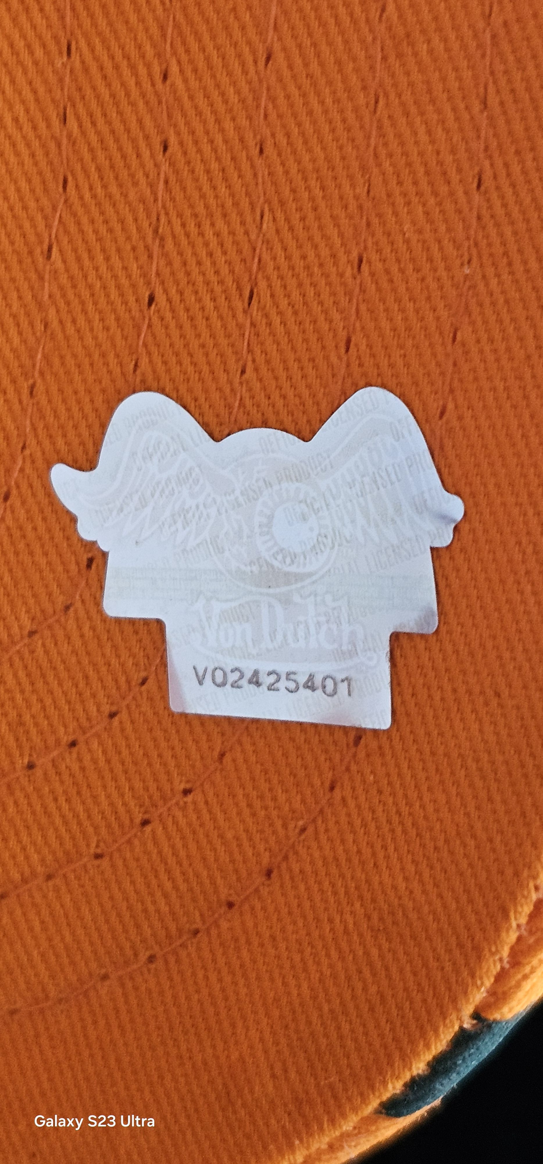 Von Dutch ORANGE CAMOUFLAGE VON DUTCH TRUCKER STYLE Size ONE SIZE - 8 Thumbnail