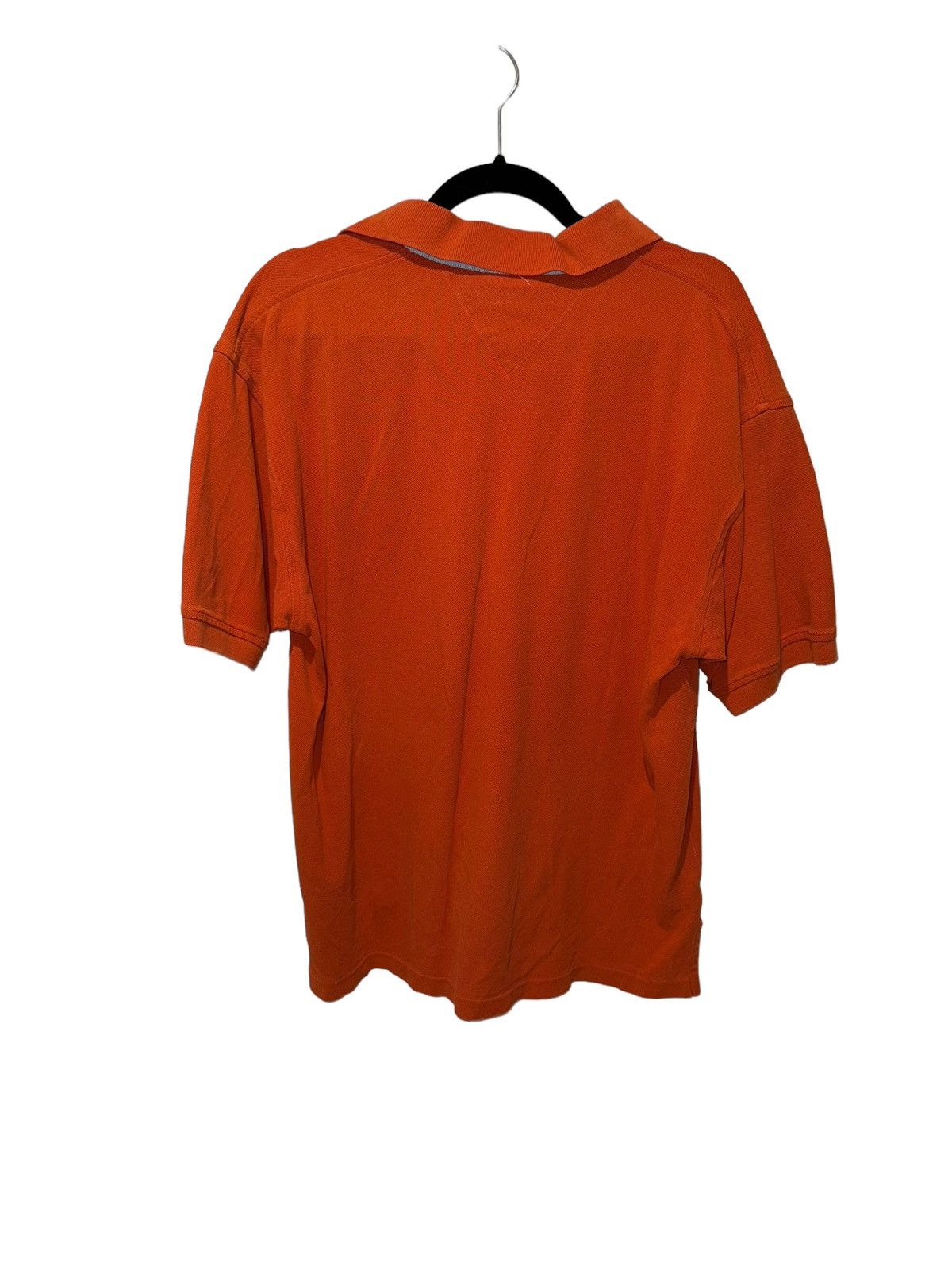 Tommy Hilfiger × Vintage Vintage Tommy Hilfiger Crest Logo Orange Polo size L Size US L / EU 52-54 / 3 - 2 Thumbnail