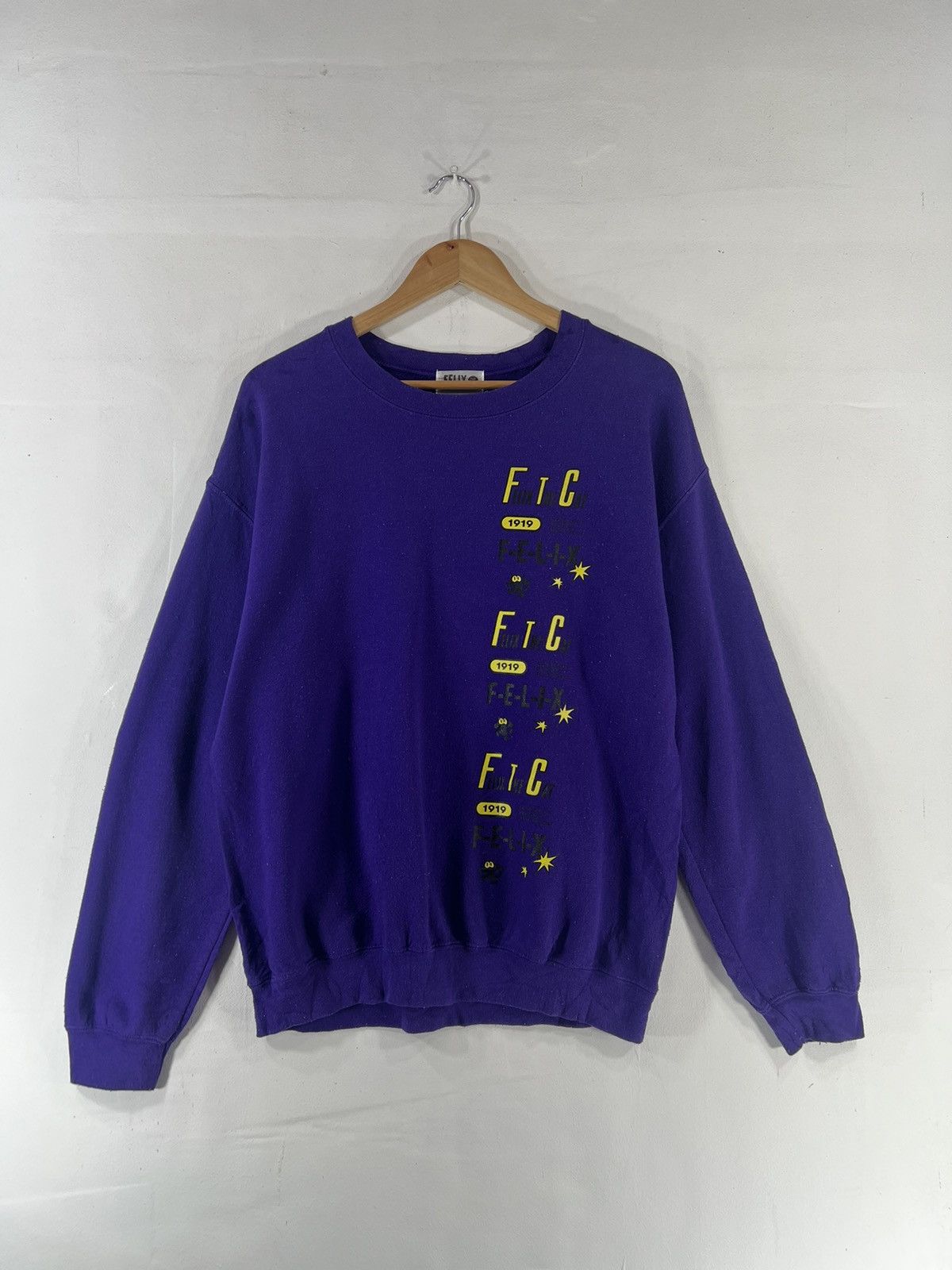 Vintage Felix The Cat Movie Sweatshirt Size US L / EU 52-54 / 3 - 1 Thumbnail