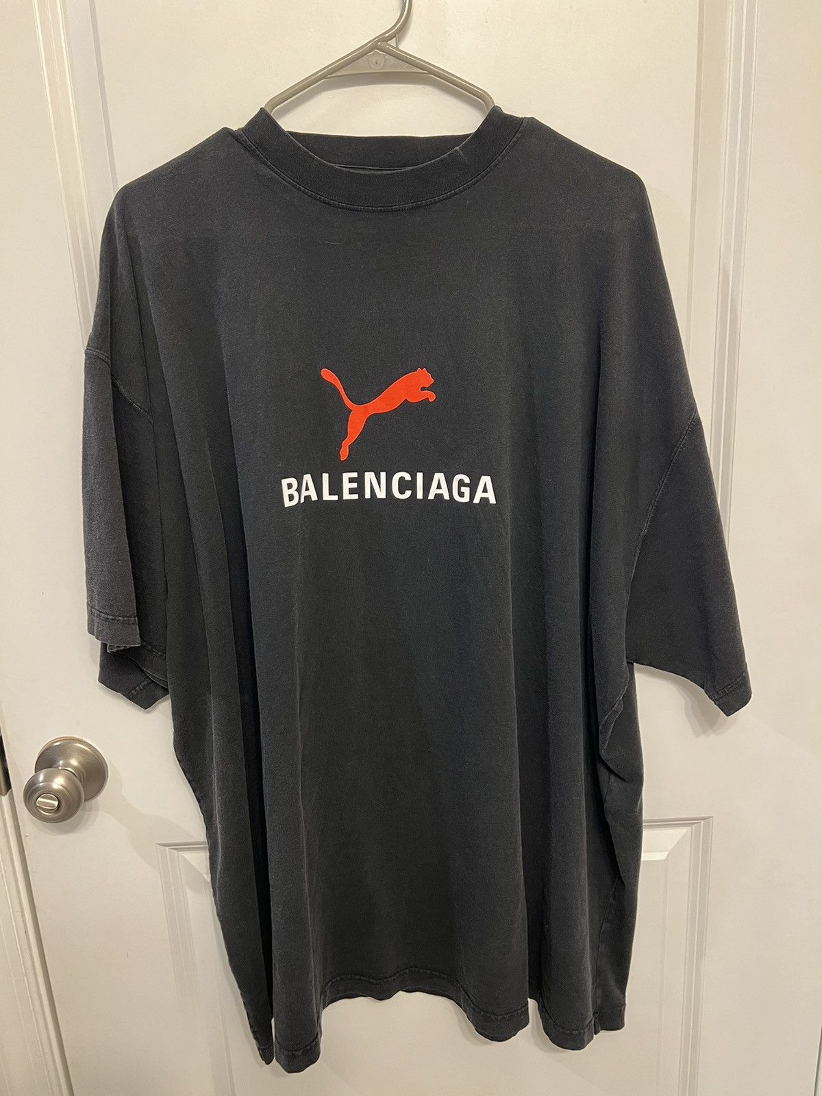 Balenciaga × Puma Balenciaga X Puma SS25 T Shirt Size US XL / EU 56 / 4 - 1 Thumbnail