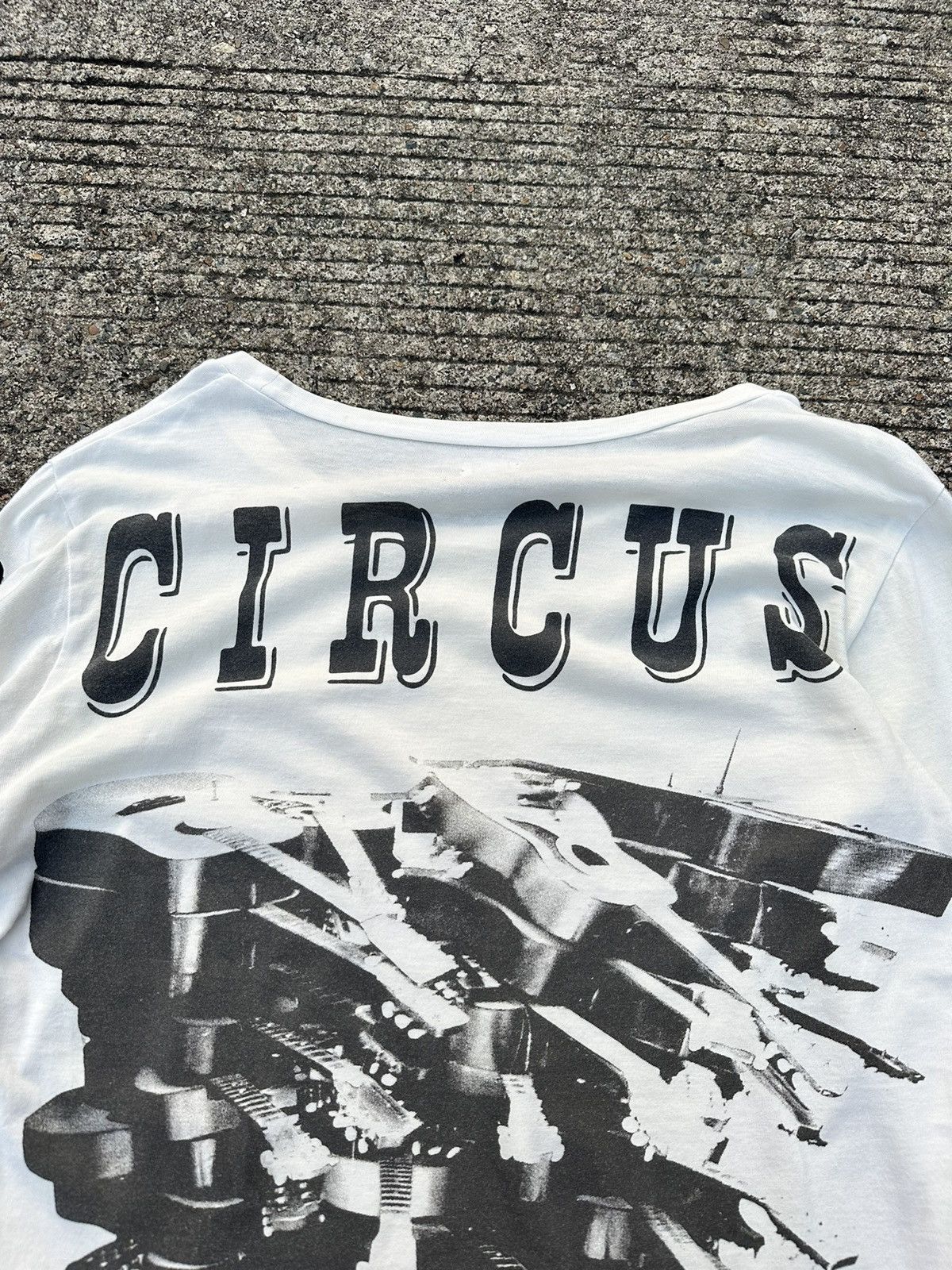 If Six Was Nine × Japanese Brand × Le Grande Bleu (L.G.B.) L.G.B. Circus Back Printed Long Sleeve Tee Size US M / EU 48-50 / 2 - 13 Thumbnail