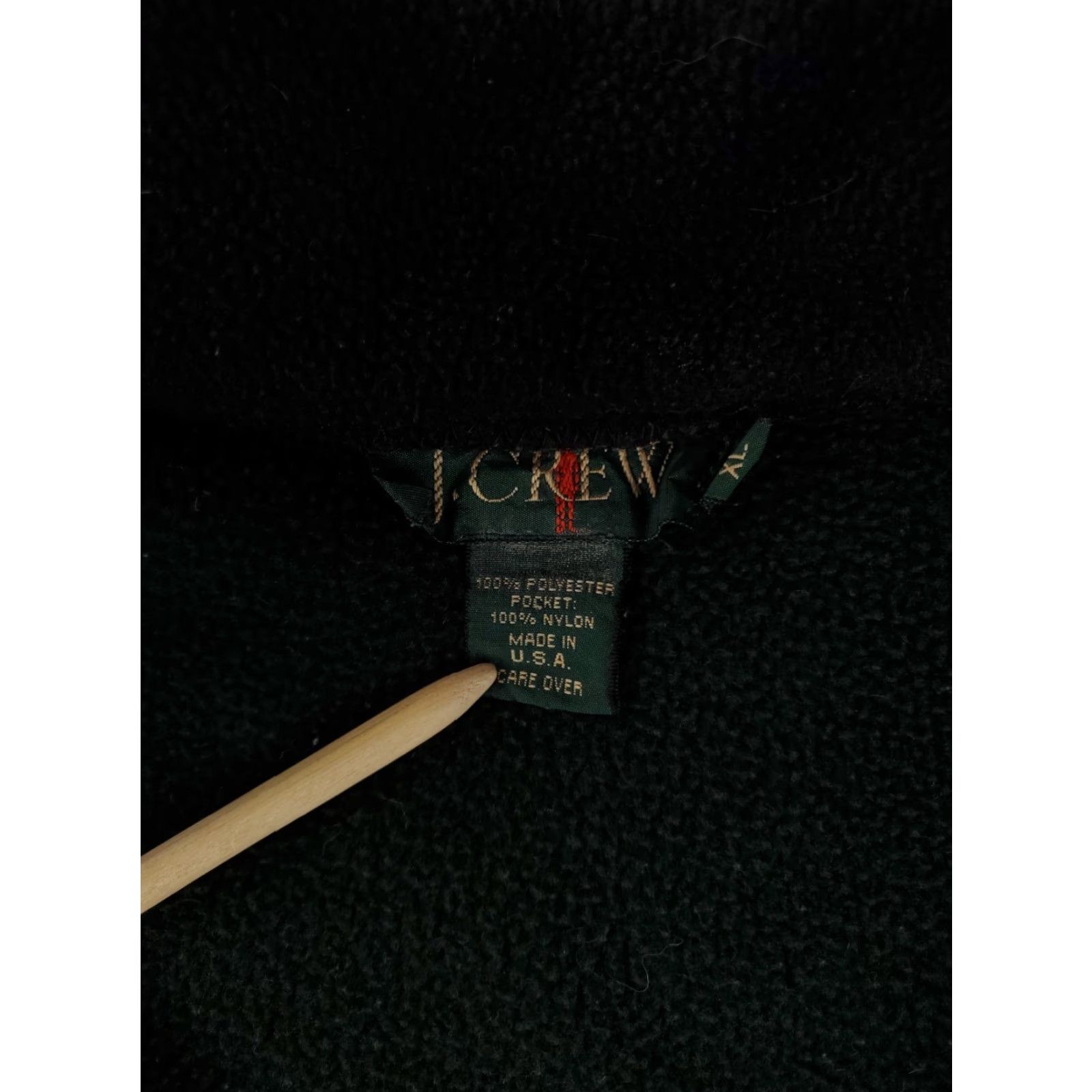 J.Crew VINTAGE J.CREW Fleece Pullover 1/4 Zip Oarsmen Green XL Men Size US XL / EU 56 / 4 - 2 Thumbnail