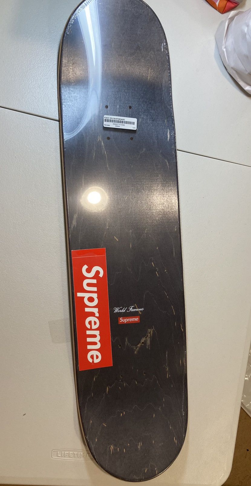 image of Supreme Skateboard. Still In Package. Dropped 2018 in Black, Men's
