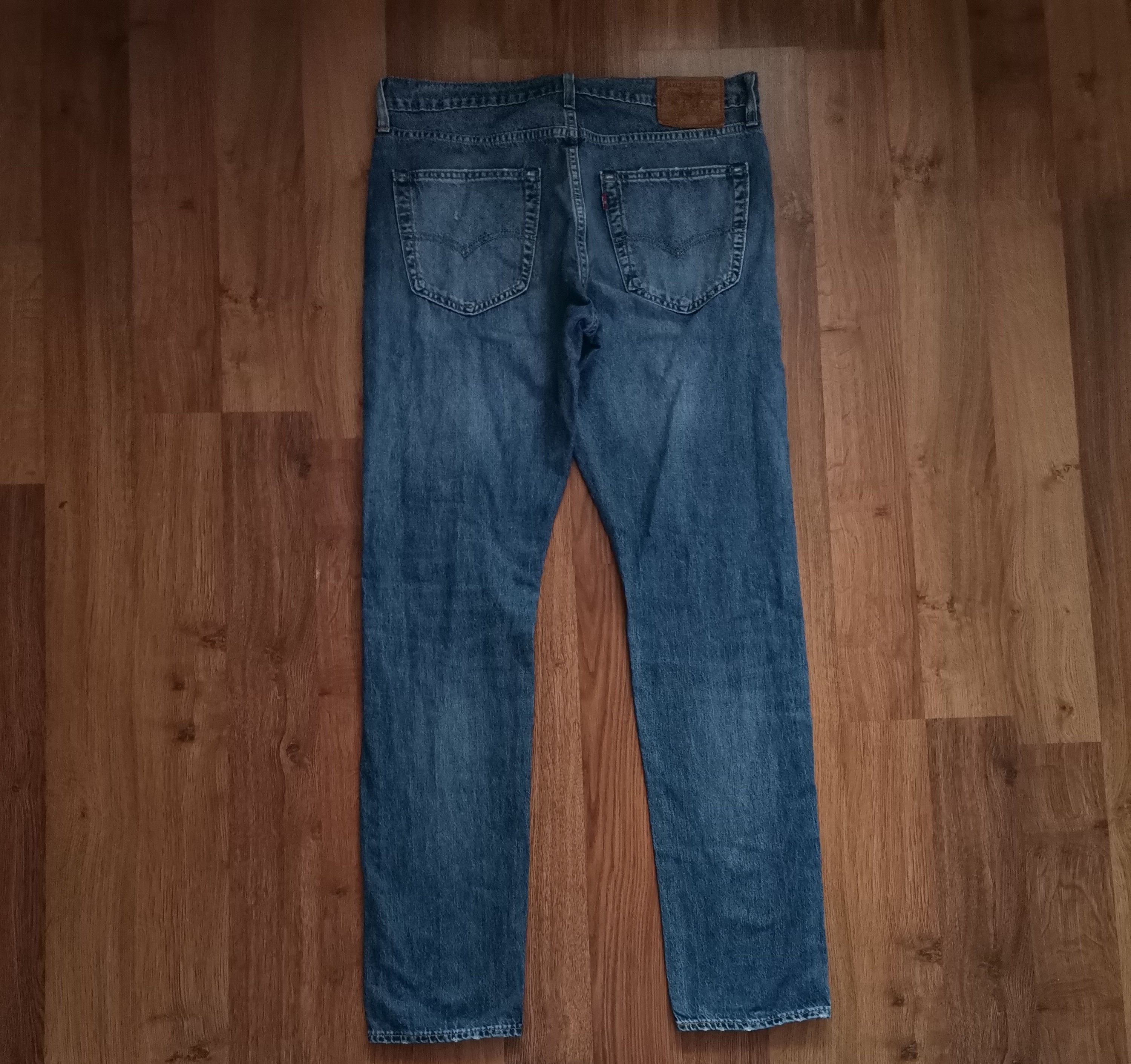 Levi's Levi's 512 Premium Distressed Jeans Size US 34 / EU 50 - 3 Thumbnail