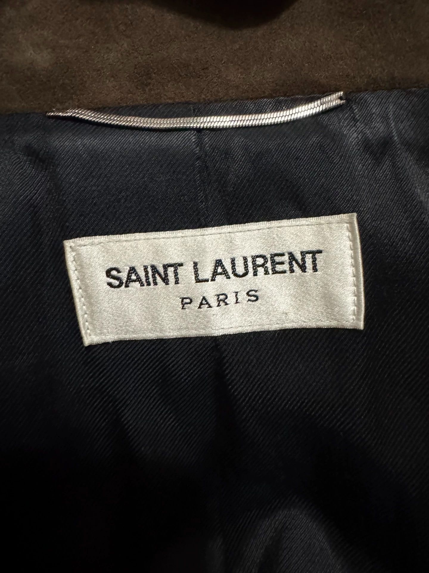 Saint Laurent Paris Authentic Saint Laurent SLP16FW Suede Jacket Size US M / EU 48-50 / 2 - 7 Thumbnail