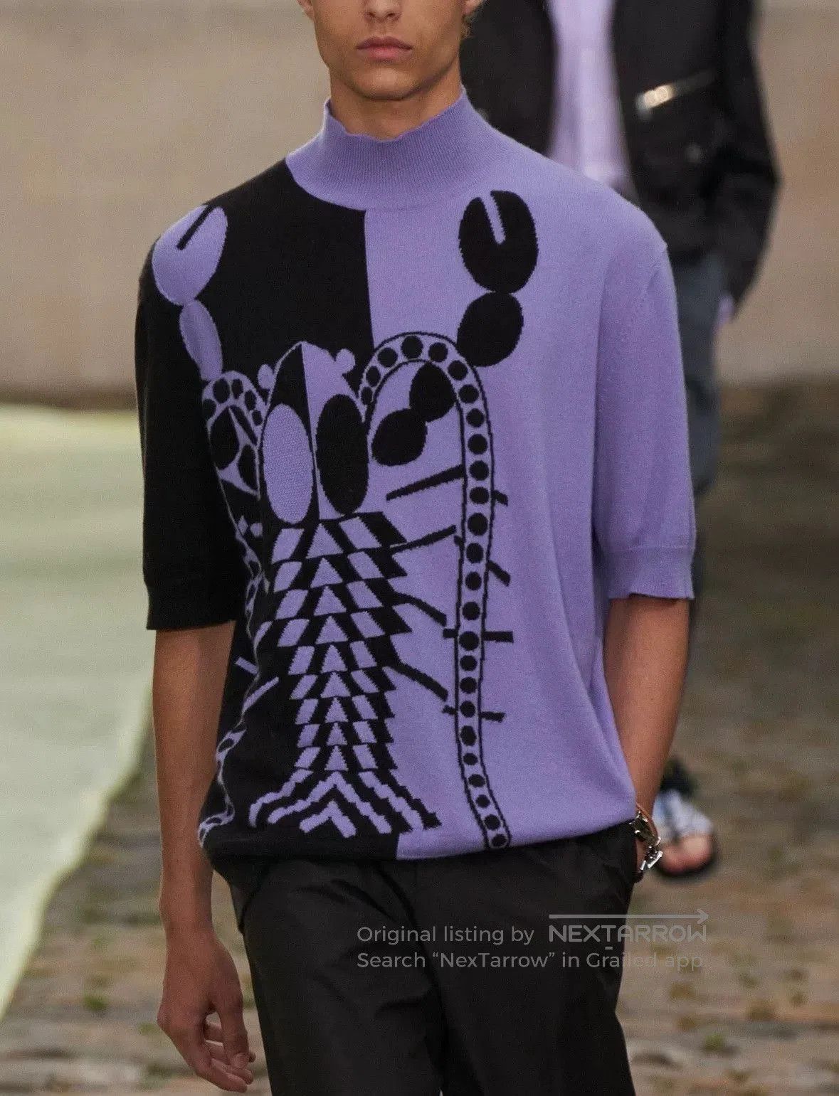Hermes Hermès Lobster Print Wool Sweater. Size S / US 4 / IT 40 - 8 Thumbnail